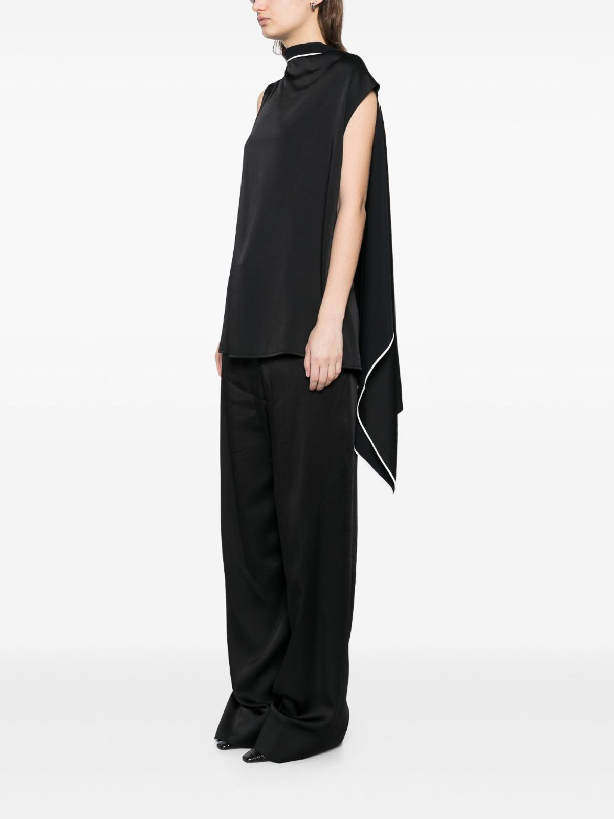 Sleeveless Blouse With Bow 6T02253FU3021000 (Stella McCartney / シャツ・ブラウス ) | Stella McCartney (ステラ マッカートニー)(2)