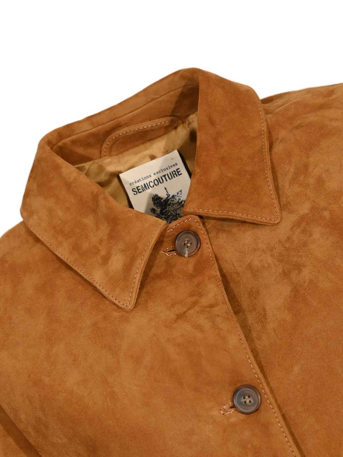 Violetta Suede Jacket Y5WT21T900 (SEMICOUTURE / レザー&ファージャケット・コート ) | SEMICOUTURE (セミクチュール)(2)