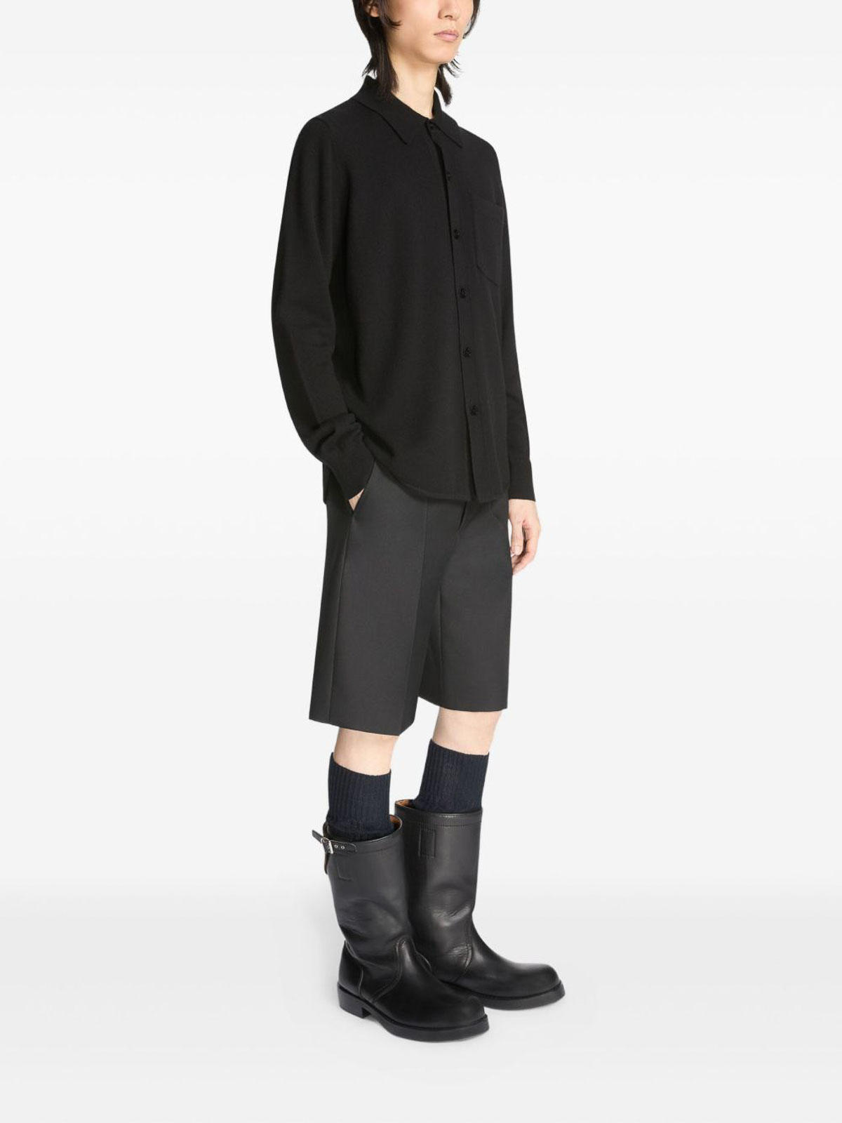 Cashmere Shirt 25202120627049E15 (Dries Van Noten / シャツ・ブラウス ) | Dries Van Noten (ドリスヴァンノッテン)(2)