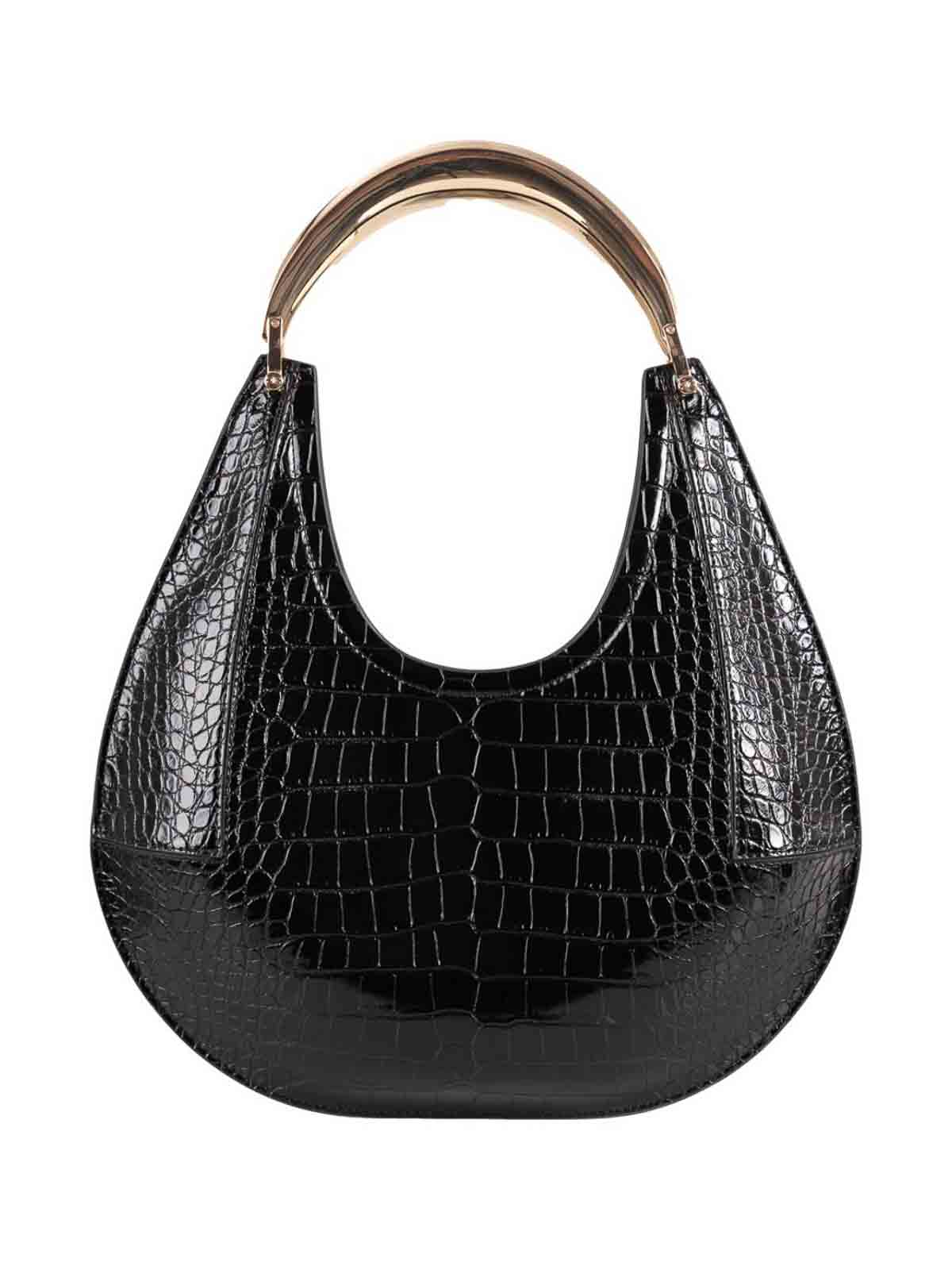 Medium Hobo Bag Croco Print Leather Effect BS28A58E2110 (Elisabetta Franchi / ハンドバッグ・ショルダーバッグ ) | Elisabetta Franchi (エリザベッタ フランキ)(3)