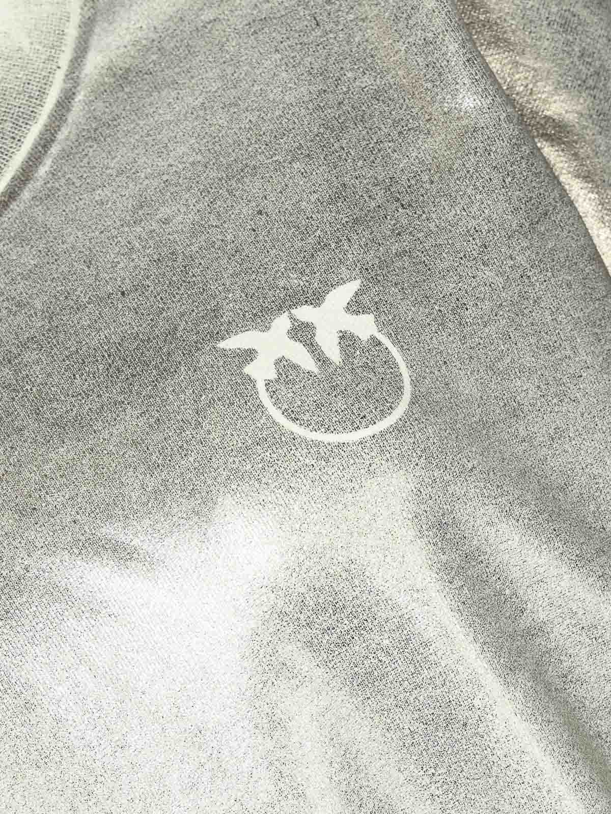 Libero Sweatshirt In Metallic Cotton 105756A2V1IZ7 (PINKO / スウェット・フーディー ) | PINKO (ピンコ)(2)