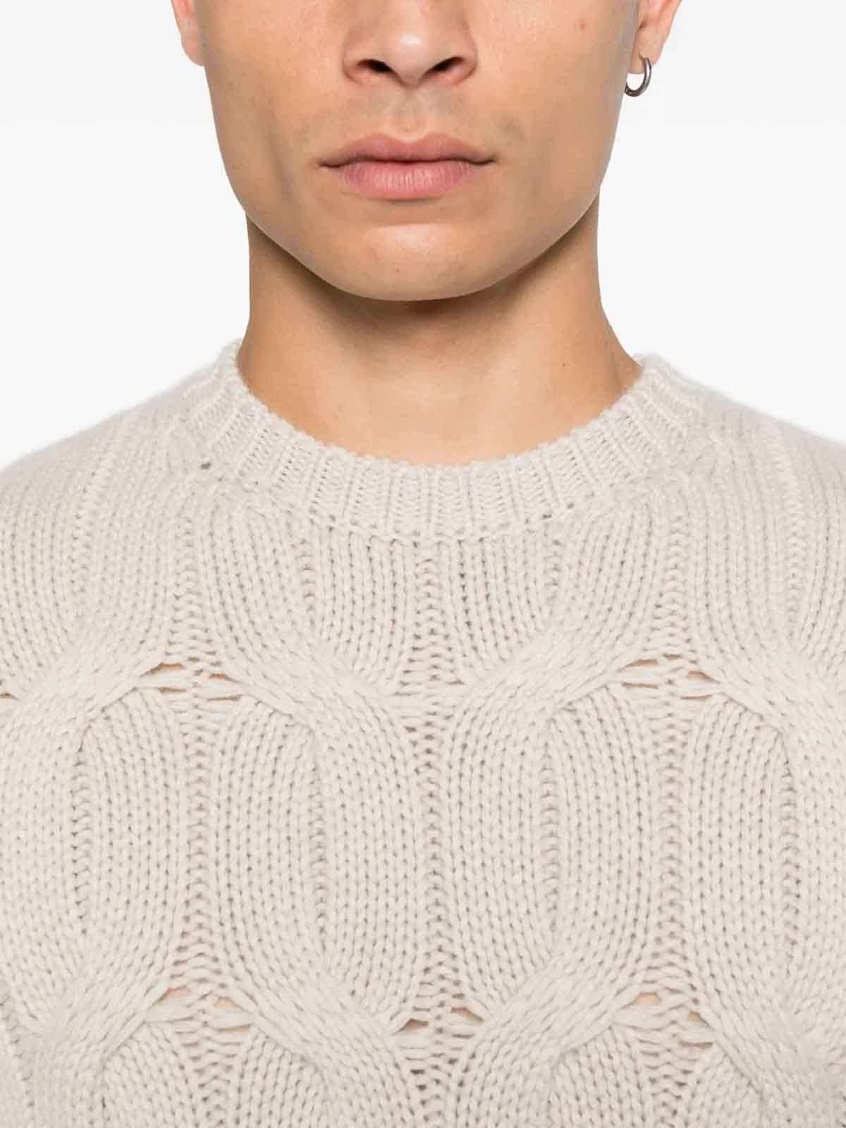 Braid crew D3K103WN112 (Drumohr / ニット・セーター・カーディガン ) | Drumohr (ドルモア)(4)