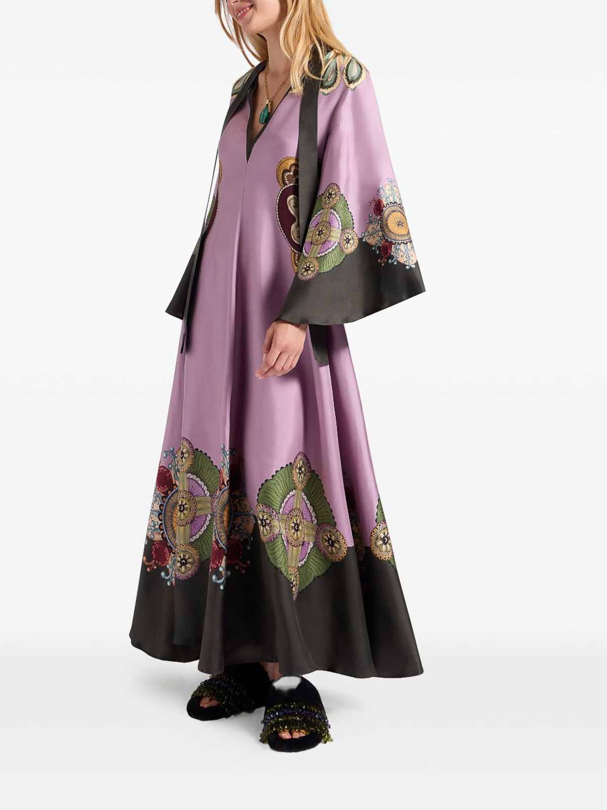 Long Dress With Bell Sleeves By La Doublej DRE0232SIL001NUC06PI10 (La DoubleJ / ワンピース・ドレス・オールインワン ) | La DoubleJ (ラダブルジェイ)(2)