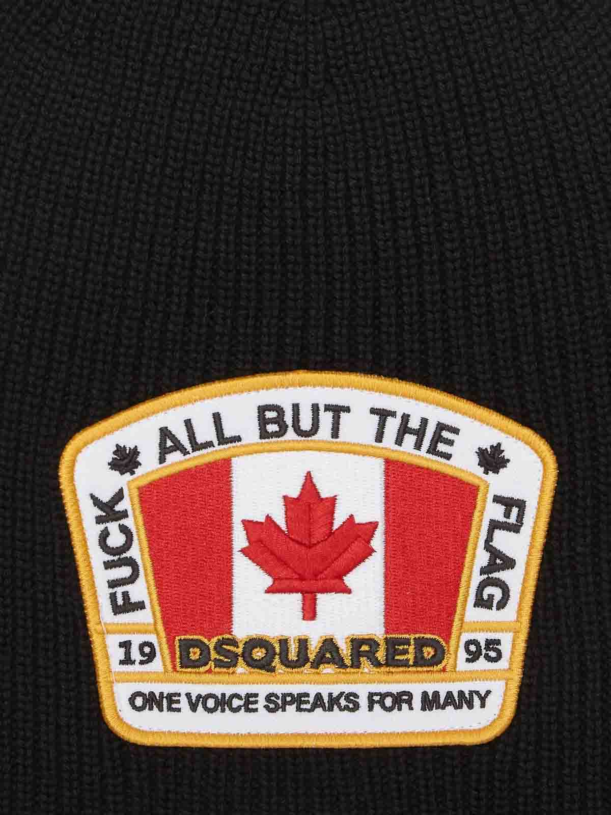 Beanie KNM019501W003062124 (Dsquared2 / 帽子 ) | Dsquared2 (ディースクエアード)(2)