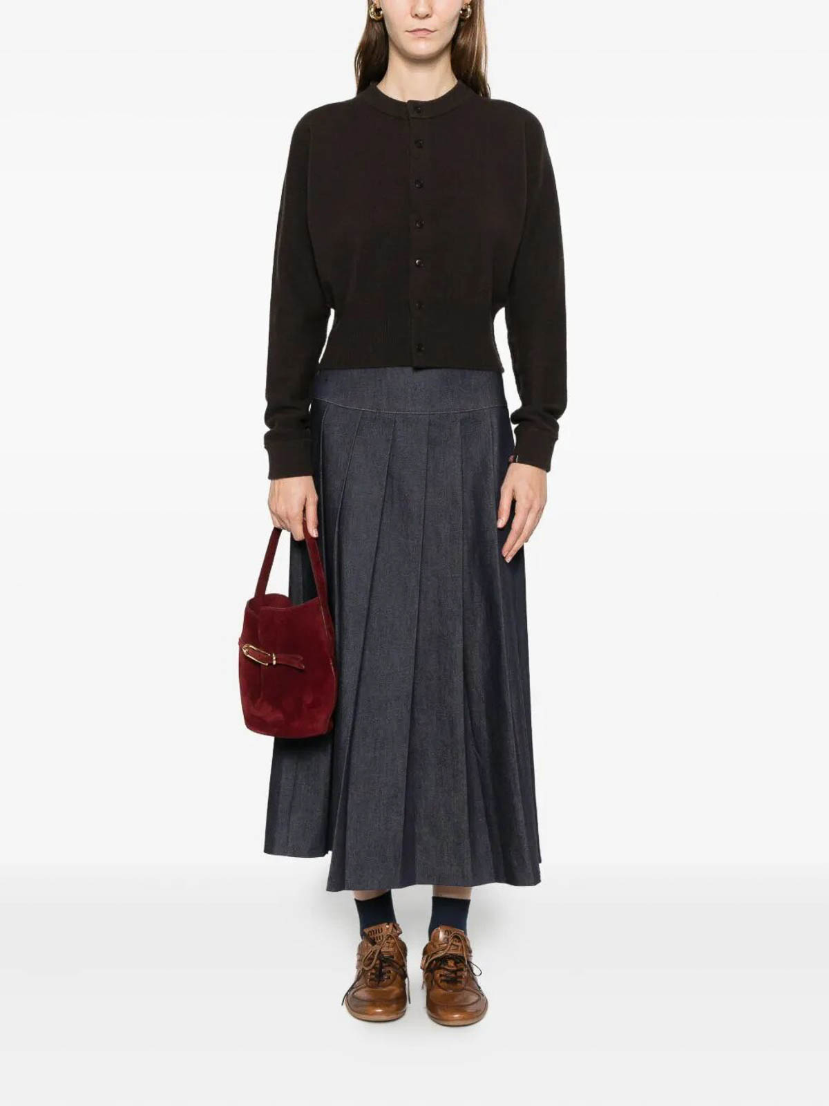 Cardigans BLOUSON257DARK (extreme cashmere / ニット・セーター・カーディガン ) | extreme cashmere (エクストリーム カシミヤ)(3)