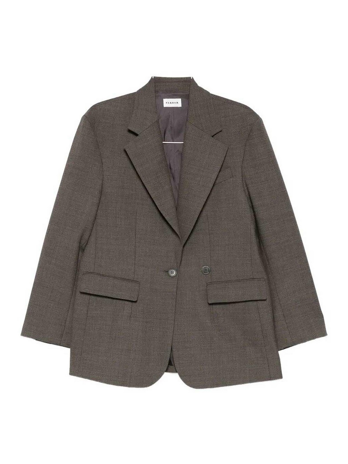 Over Powo Jacket D420326CASTAGNA (P.A.R.O.S.H. / ブレザー・ジャケット ) | P.A.R.O.S.H. (パロッシュ)