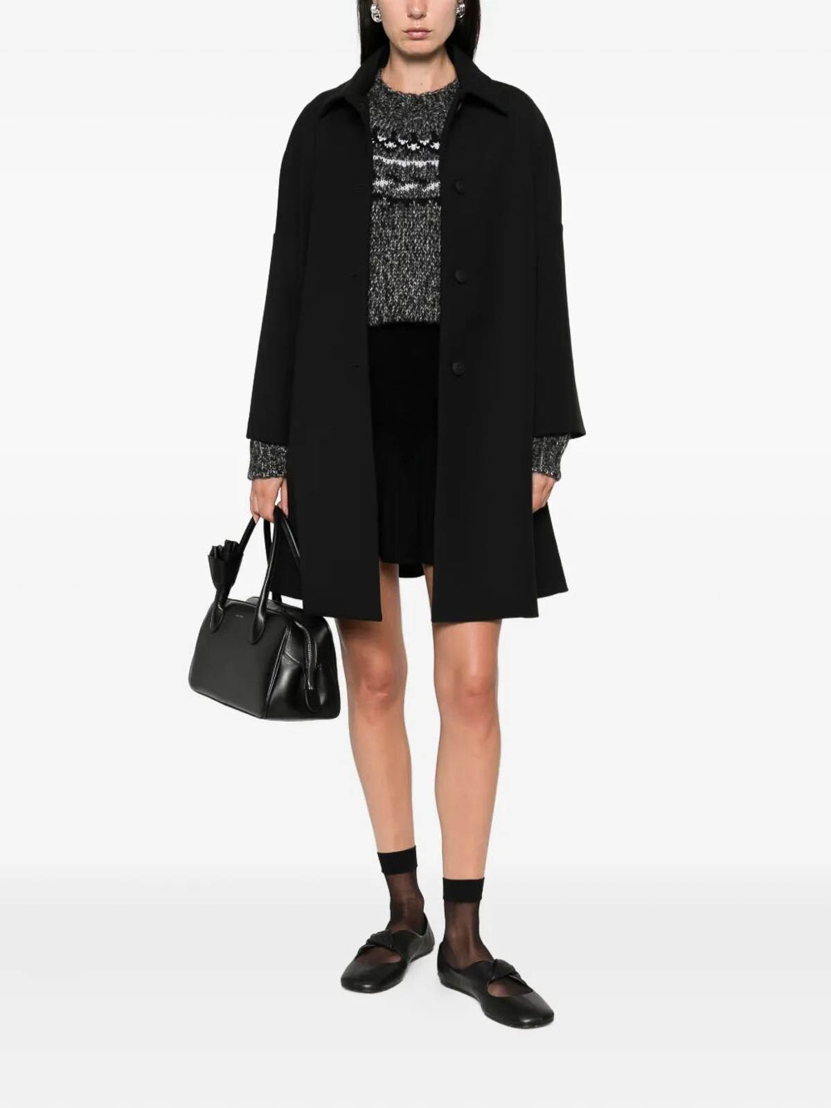 Poet coat D430389NERO (P.A.R.O.S.H. / コート ) | P.A.R.O.S.H. (パロッシュ)(3)