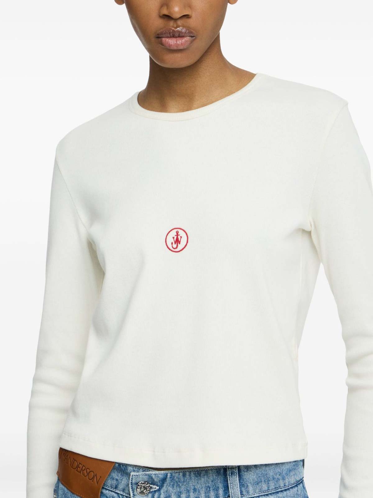 Anchor Embroidery Underpinning JO0276PG1846002 (JW Anderson / Tシャツ・カットソー ) | JW Anderson (ジェイダブリュー アンダーソン)(1)