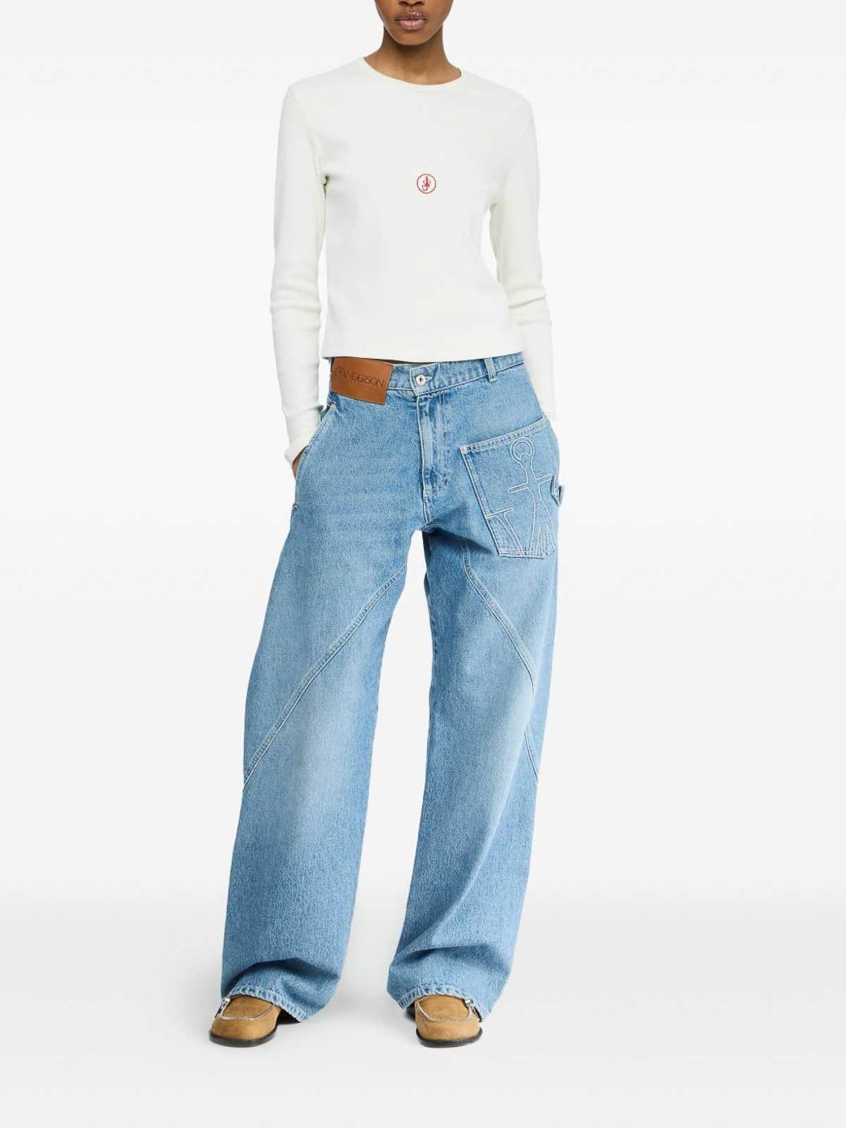 Anchor Embroidery Underpinning JO0276PG1846002 (JW Anderson / Tシャツ・カットソー ) | JW Anderson (ジェイダブリュー アンダーソン)(2)