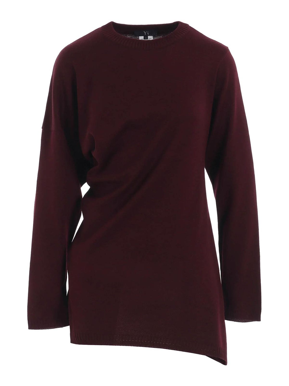 Sweater YLK40933BORDEAUX (Yohji Yamamoto / ニット・セーター・カーディガン ) | Yohji Yamamoto (ヨウジヤマモト)