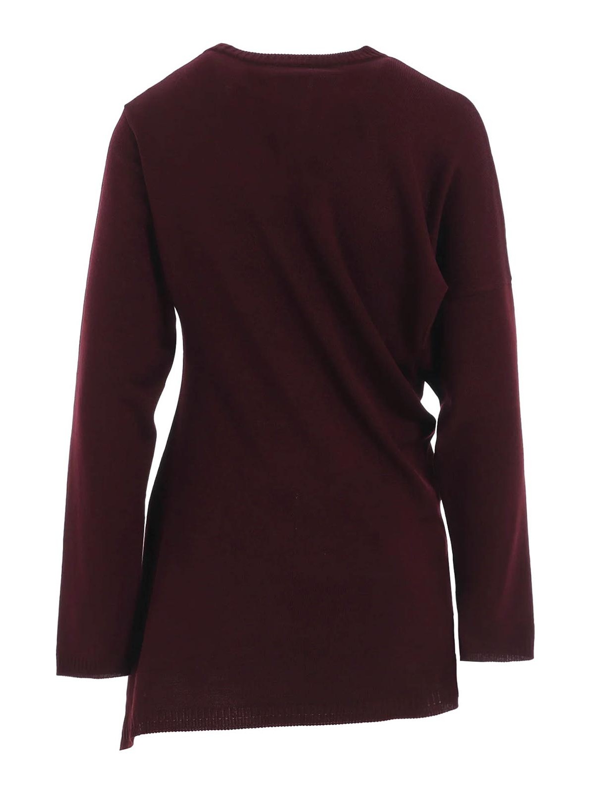 Sweater YLK40933BORDEAUX (Yohji Yamamoto / ニット・セーター・カーディガン ) | Yohji Yamamoto (ヨウジヤマモト)(1)