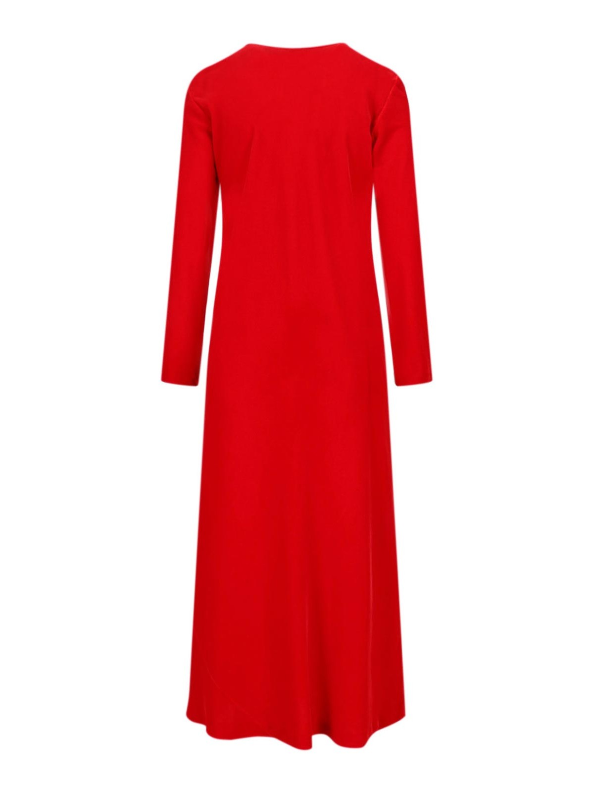 Velvet Midi Dress 2950A95001305 (ASPESI / ワンピース・ドレス・オールインワン ) | ASPESI (アスペジ)(1)