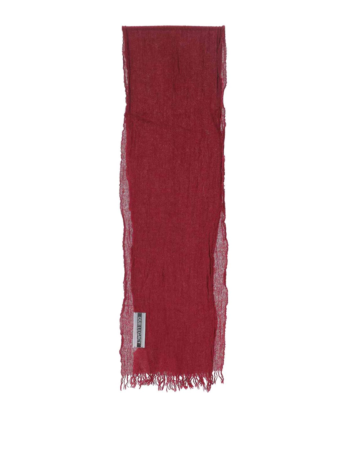 Scarf A4258CCMBURGUNDYWOOL (OUR LEGACY / スカーフ・マフラー ) | OUR LEGACY (アワーレガシー)