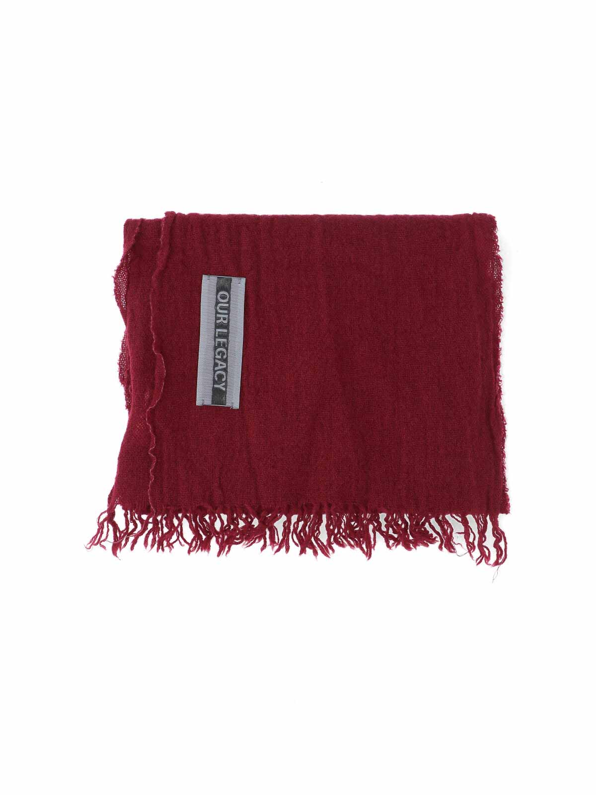 Scarf A4258CCMBURGUNDYWOOL (OUR LEGACY / スカーフ・マフラー ) | OUR LEGACY (アワーレガシー)(1)