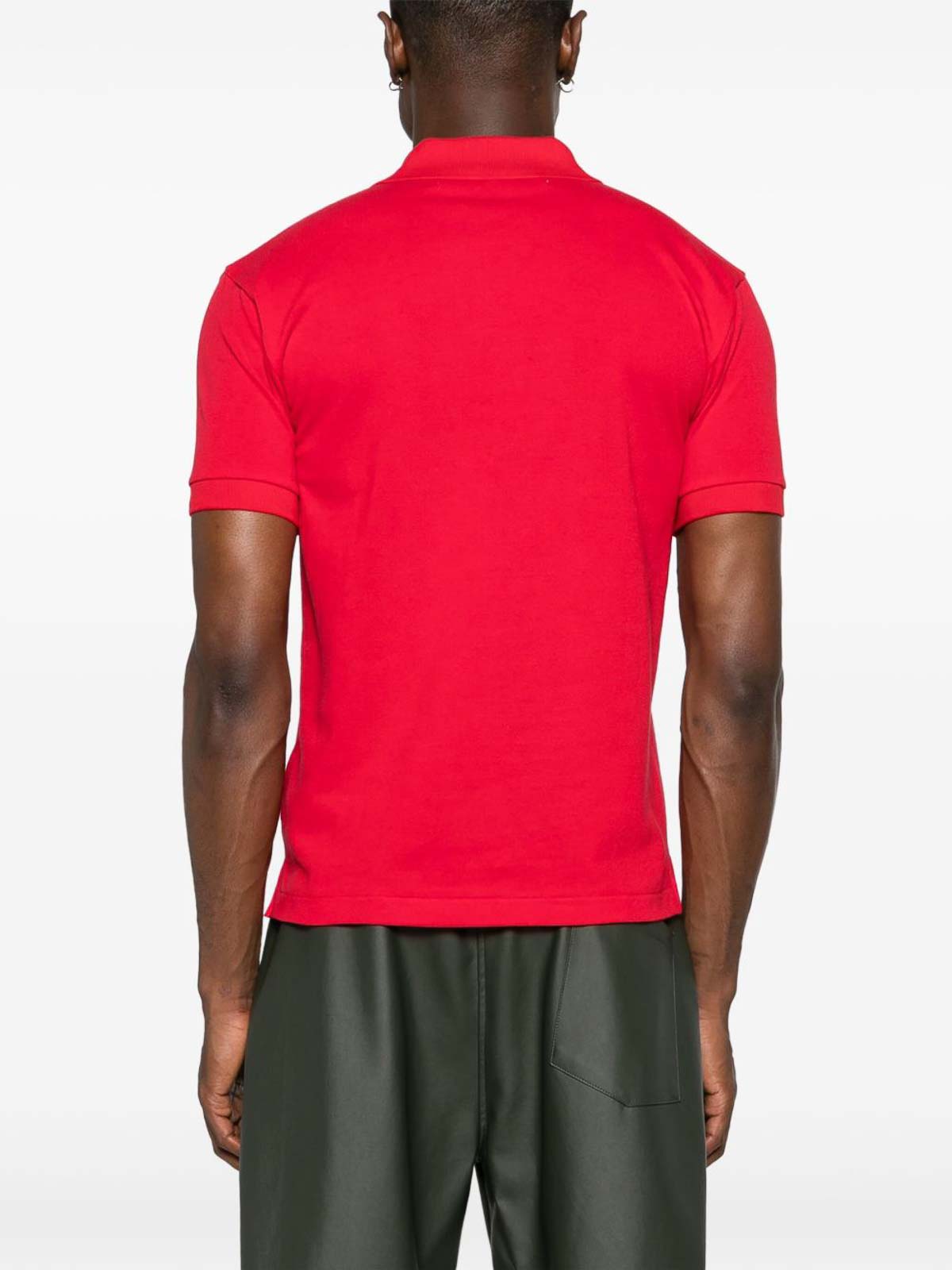 Logo Heart Polo T-Shirt AXT006051RED (PLAY Comme Des Garçons / ポロシャツ ) | PLAY Comme Des Garçons (プレイ コムデギャルソン)(3)