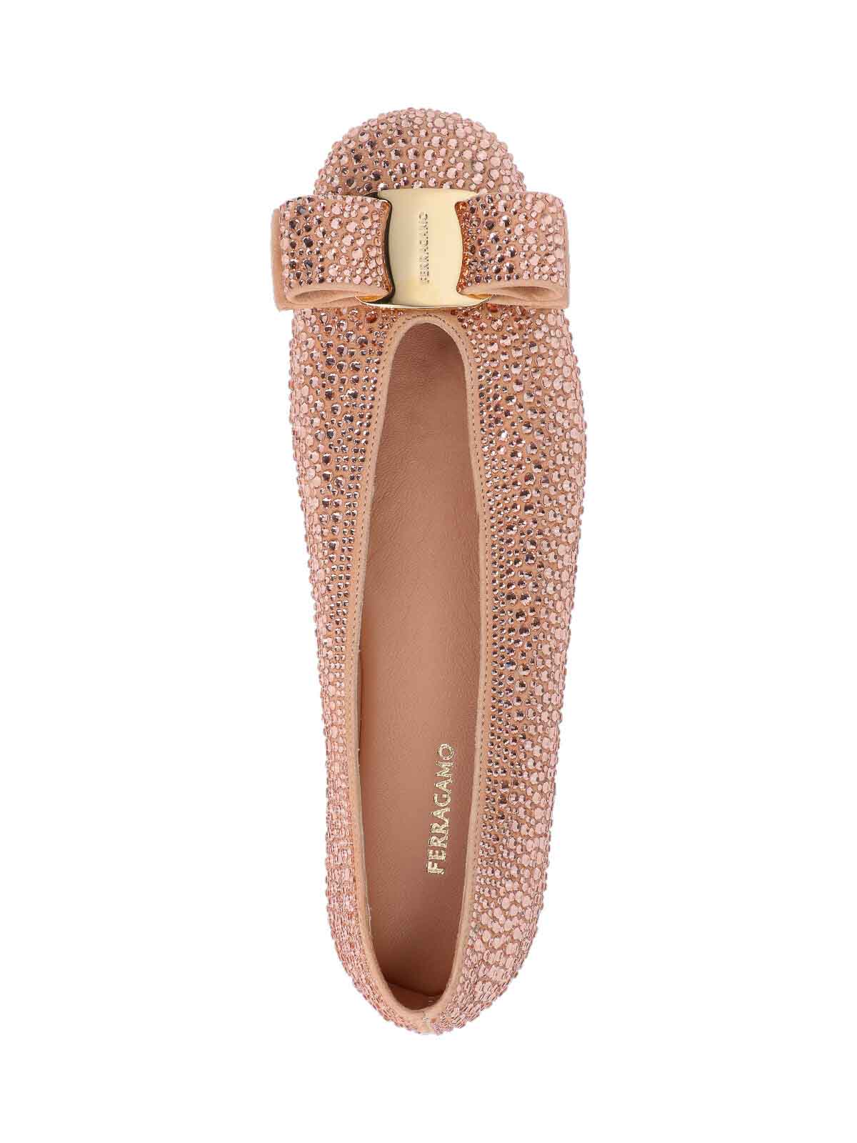 Ballerinas with Rhinestones 785488002 (FERRAGAMO / フラットシューズ ) | FERRAGAMO (フェラガモ)(4)