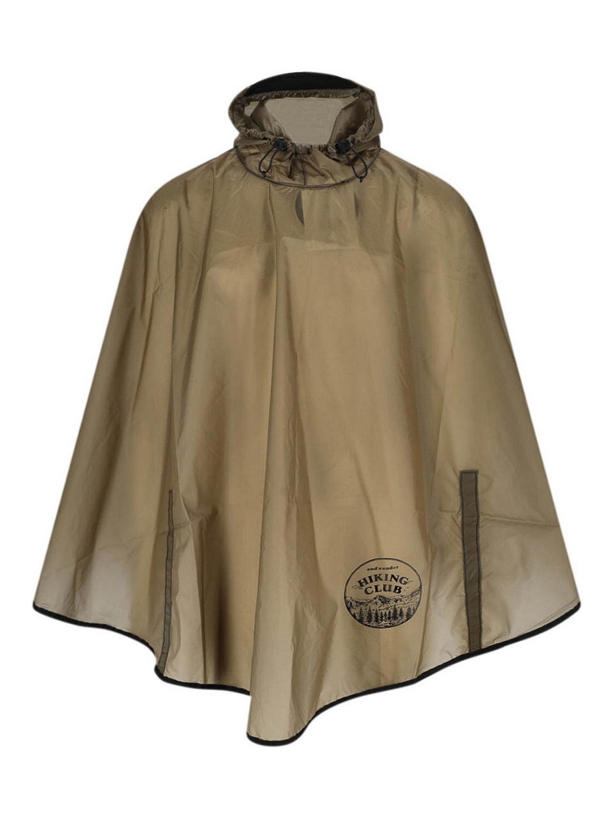 Water-repellent poncho 575E12 (and wander / カジュアルジャケット ) | and wander (アンドワンダー)