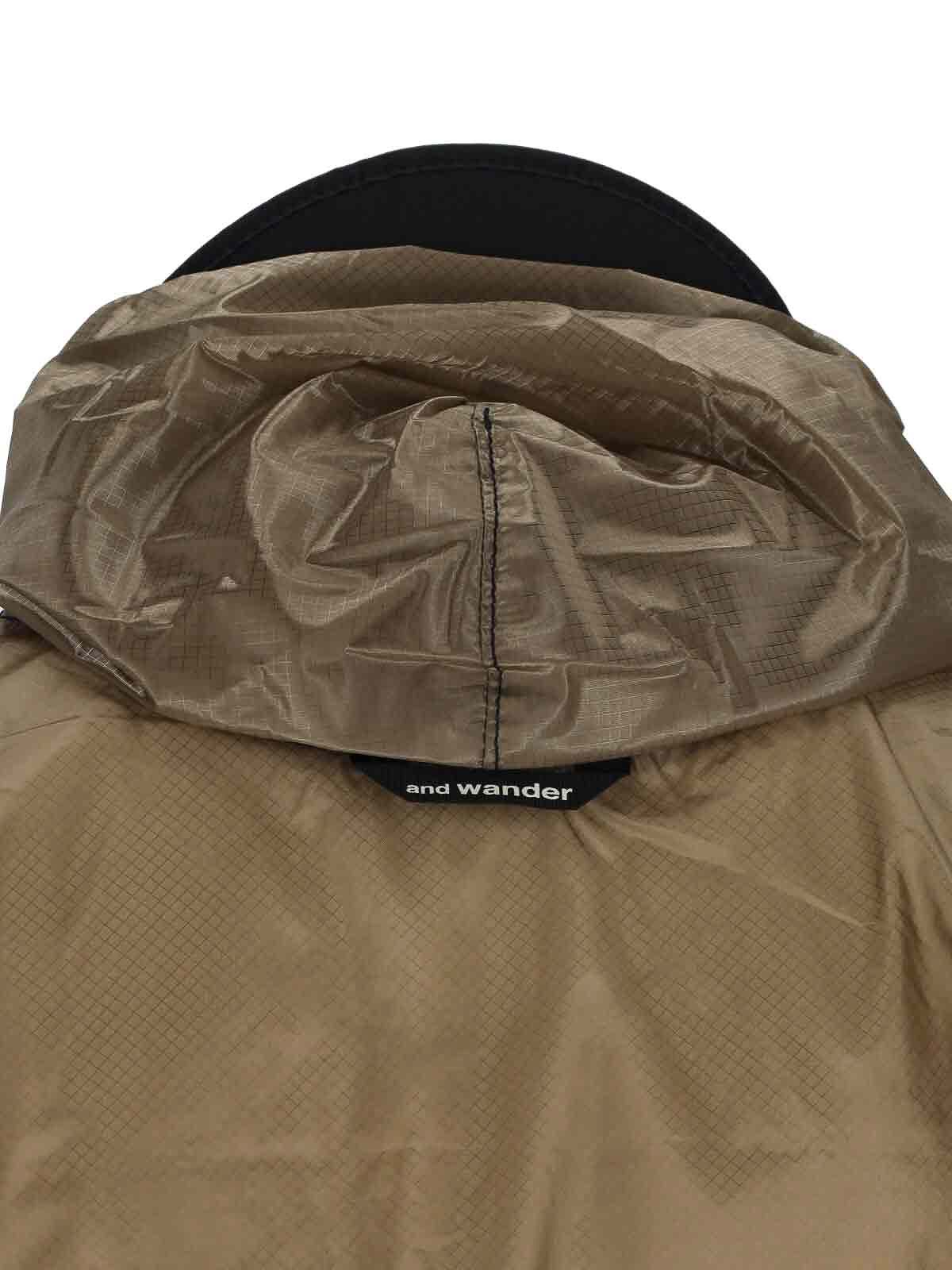 Water-repellent poncho 575E12 (and wander / カジュアルジャケット ) | and wander (アンドワンダー)(2)