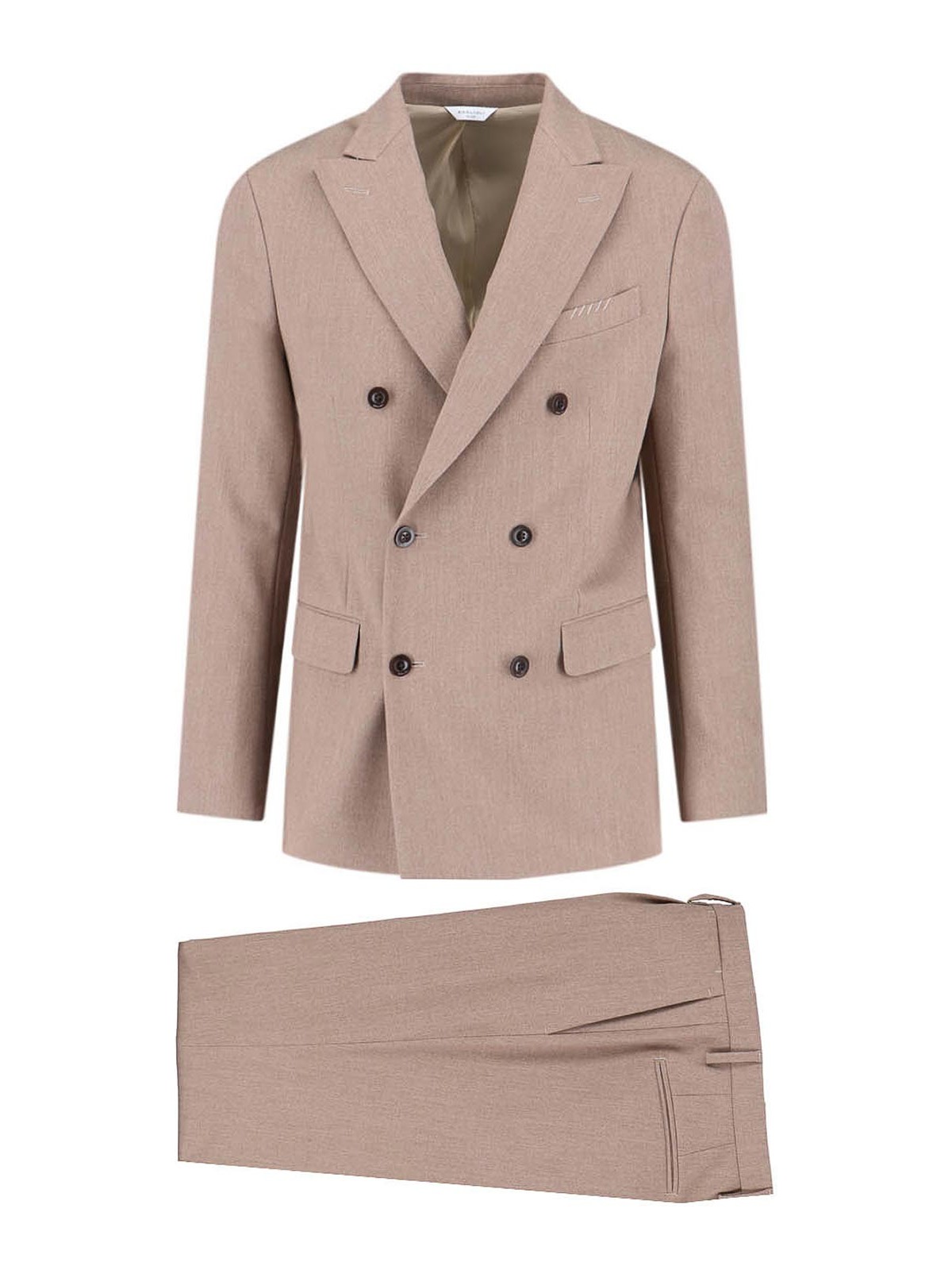 Double-breasted suit in virgin wool blend J42H2AFB51090270 (BOGLIOLI / スーツ ) | BOGLIOLI (ボリオリ)