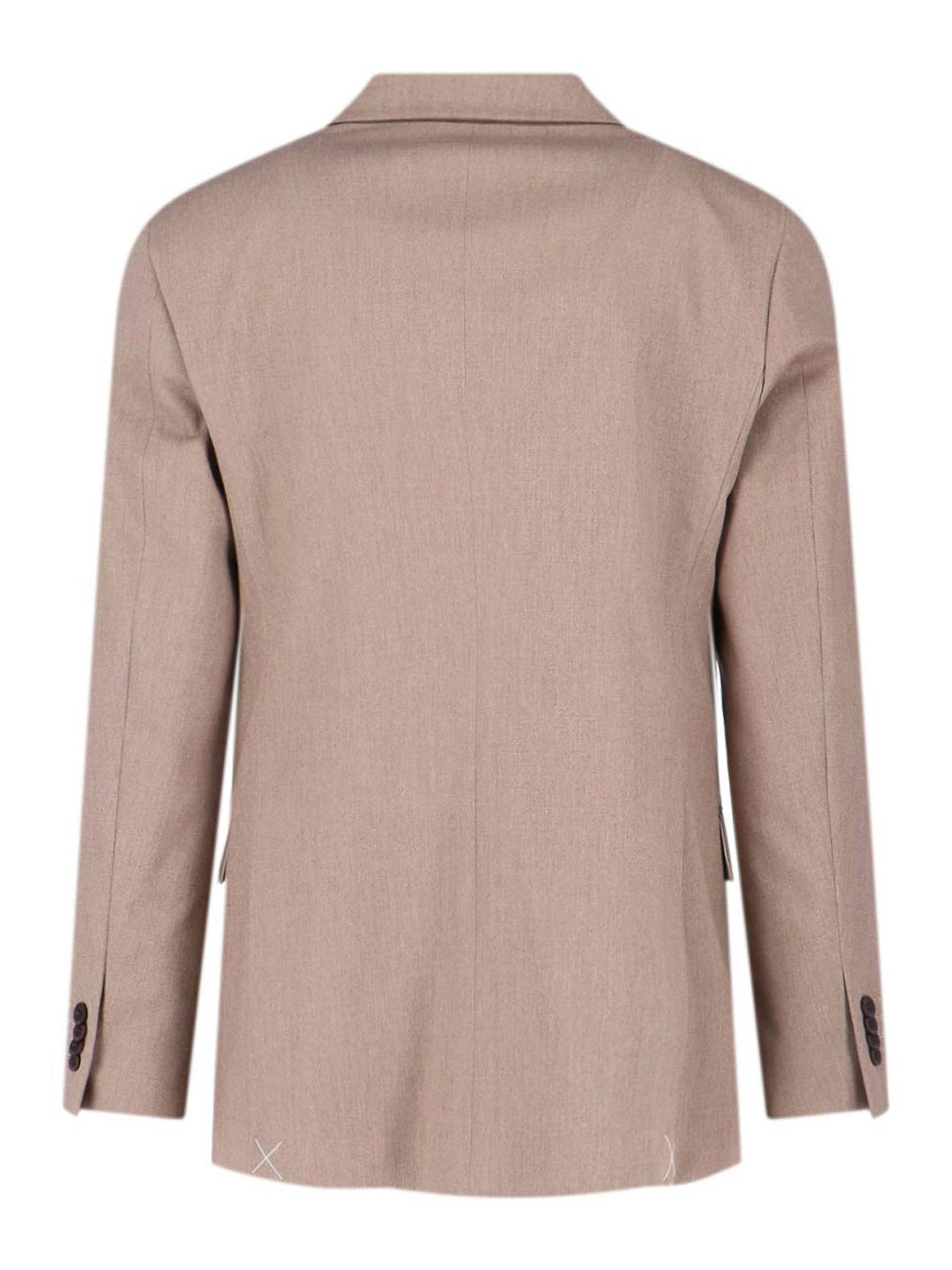 Double-breasted suit in virgin wool blend J42H2AFB51090270 (BOGLIOLI / スーツ ) | BOGLIOLI (ボリオリ)(1)