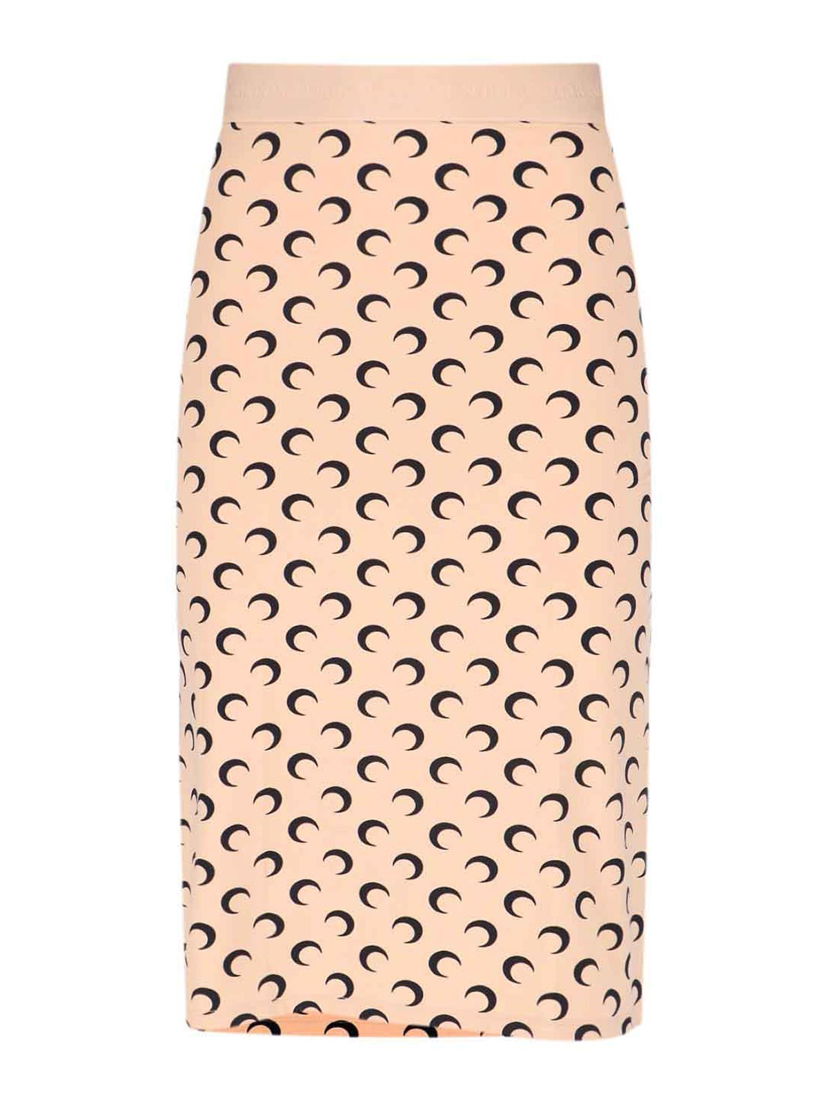 Midi skirt WSK123ACJER0001TA10 (MARINE SERRE / スカート ) | MARINE SERRE (マリーン セル)