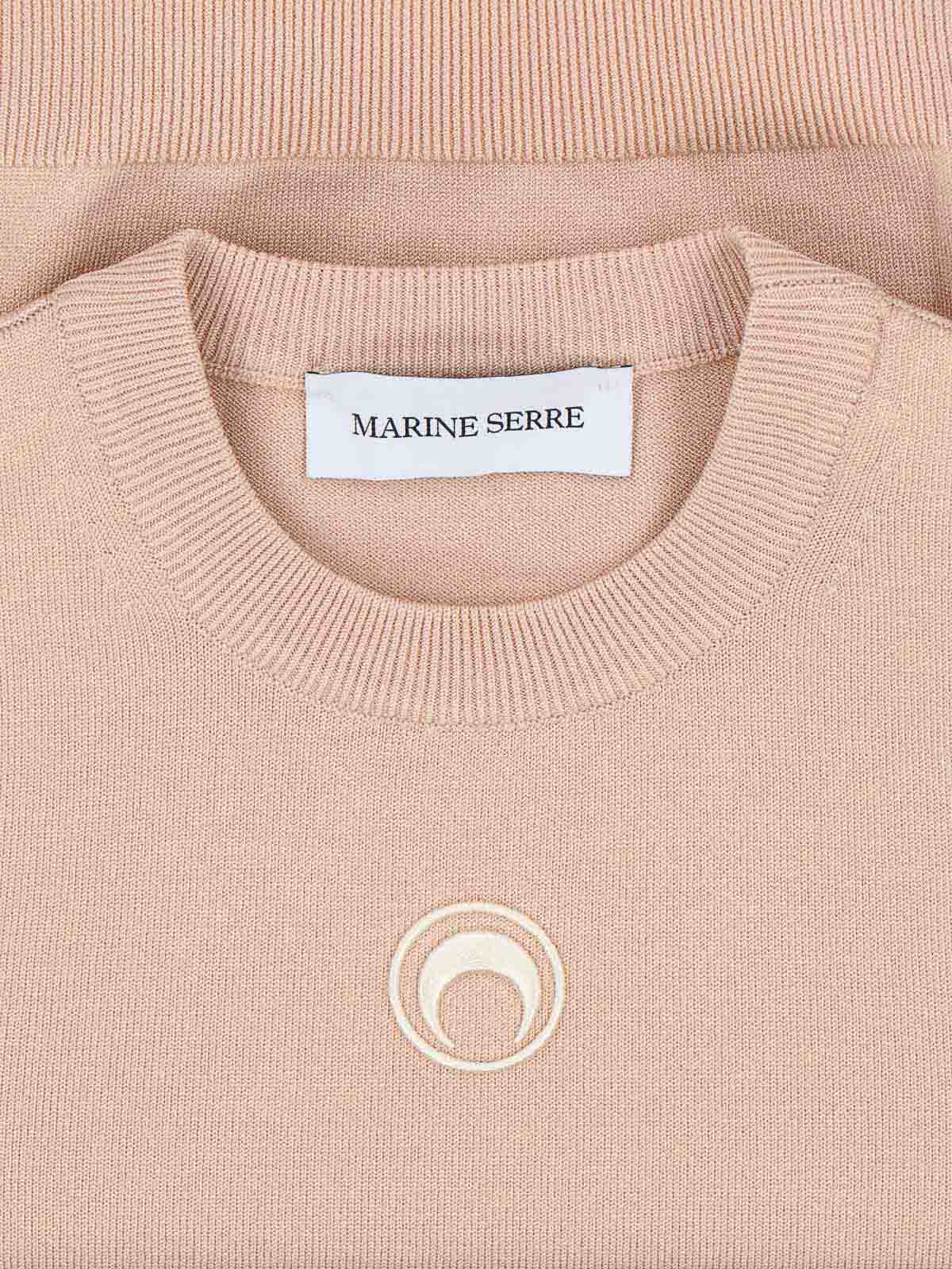 Logo sweater WTK053ACKNI0533BG10 (MARINE SERRE / ニット・セーター・カーディガン ) | MARINE SERRE (マリーン セル)(2)