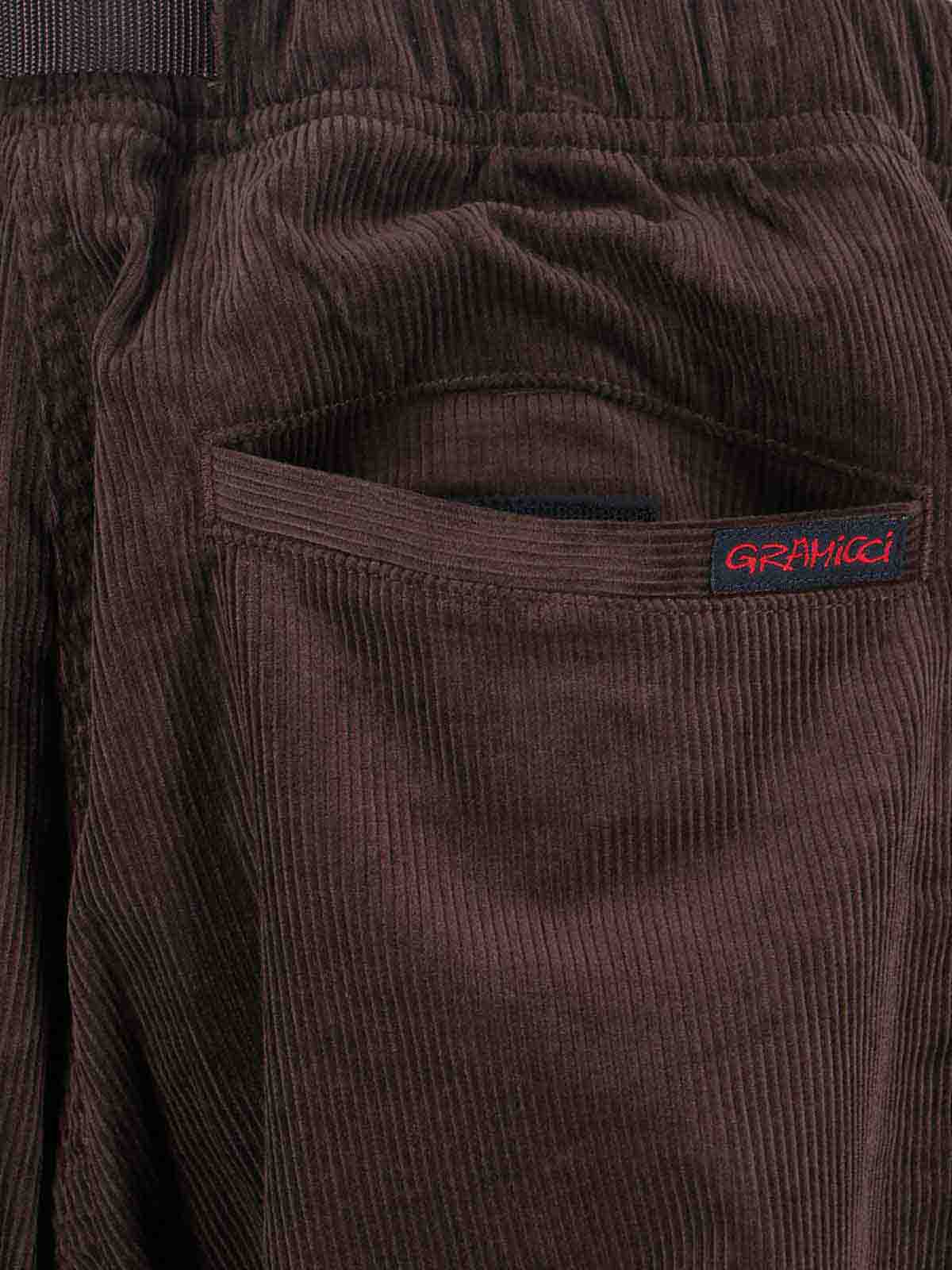 Velvet Trousers G5FMP073DEEPBROWN (GRAMICCI / パンツ ) | GRAMICCI (グラミチ)(4)
