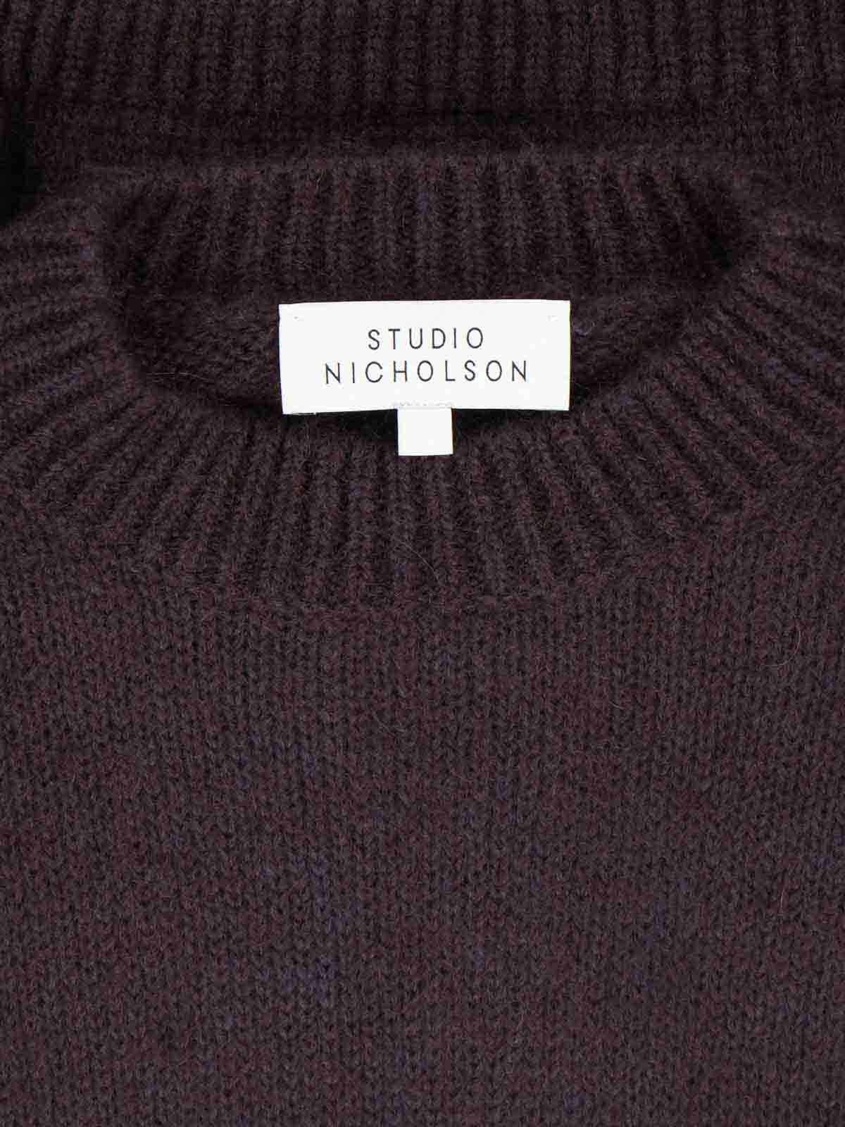 Maglione In Misto Mohair WYNNSN1499ESPRESSO (Studio Nicholson / ニット・セーター・カーディガン ) | Studio Nicholson (スタジオニコルソン)(2)