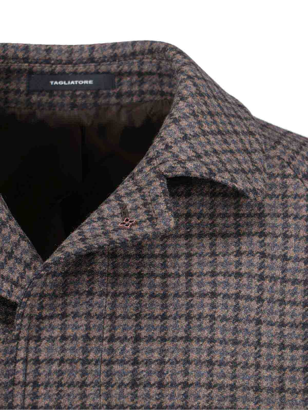 Checked Coat LOYDSST340325EM915 (TAGLIATORE / コート ) | TAGLIATORE (タリアトーレ)(3)
