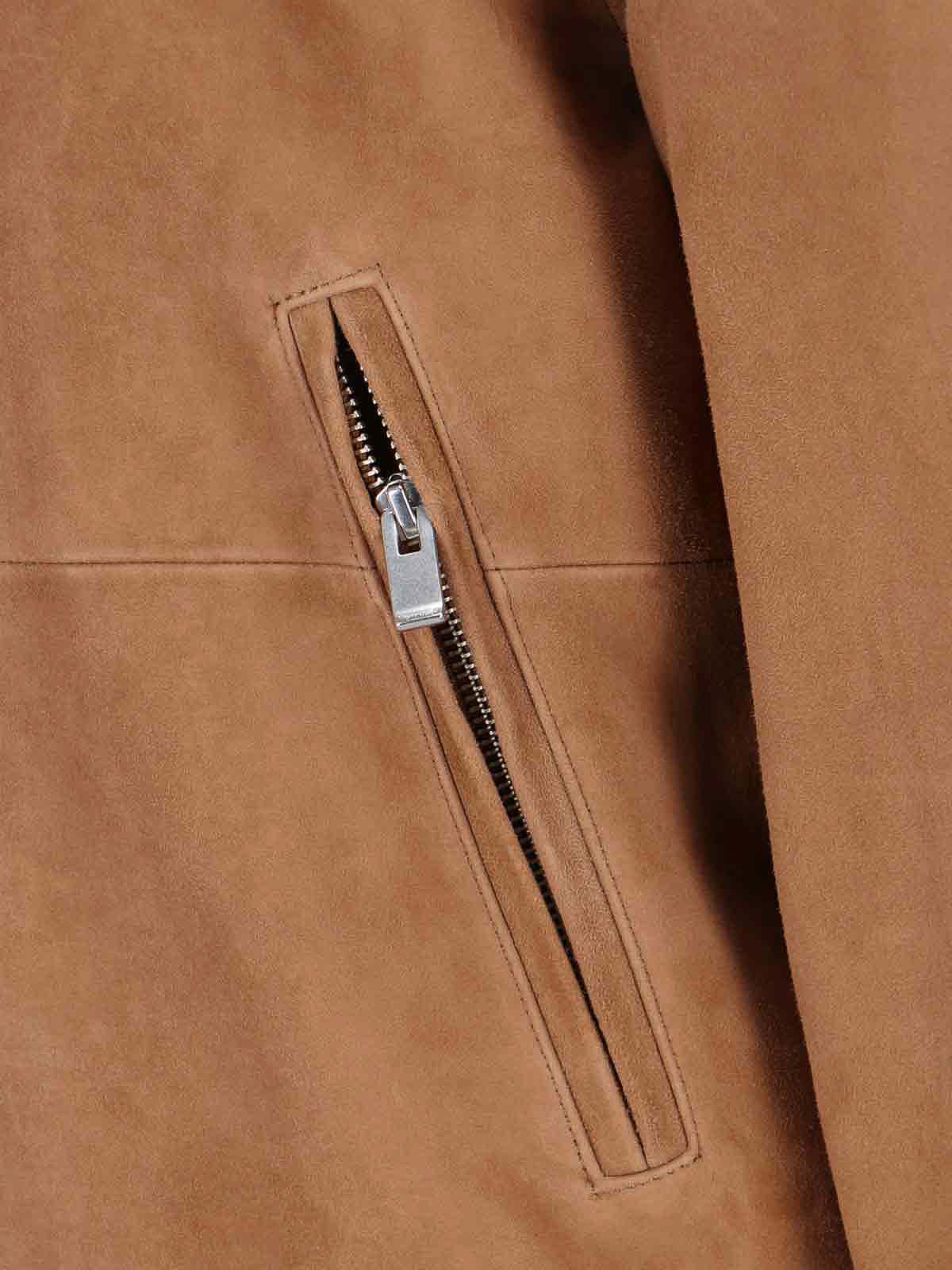 Blouson In Suede BE34LJ17CAMEL (Tonywack / レザー&ファージャケット・コート ) | Tonywack (トニーワック)(2)