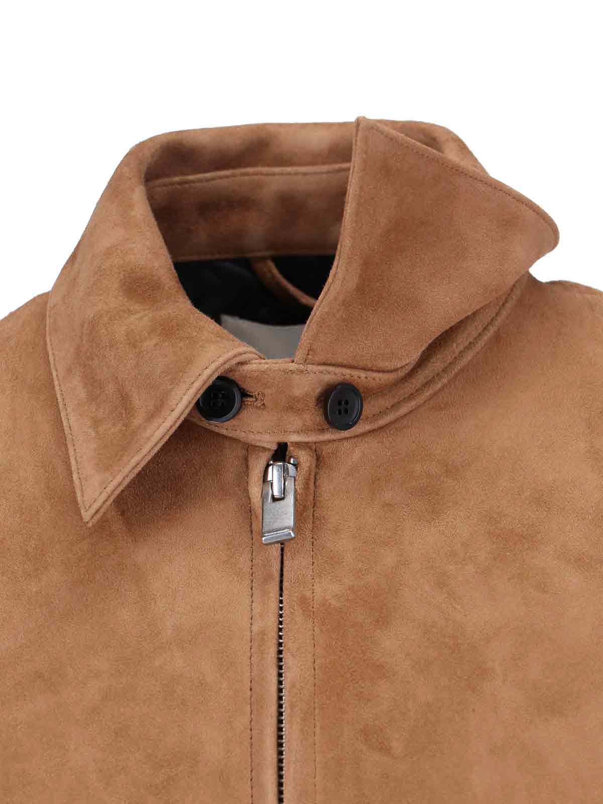 Blouson In Suede BE34LJ17CAMEL (Tonywack / レザー&ファージャケット・コート ) | Tonywack (トニーワック)(3)