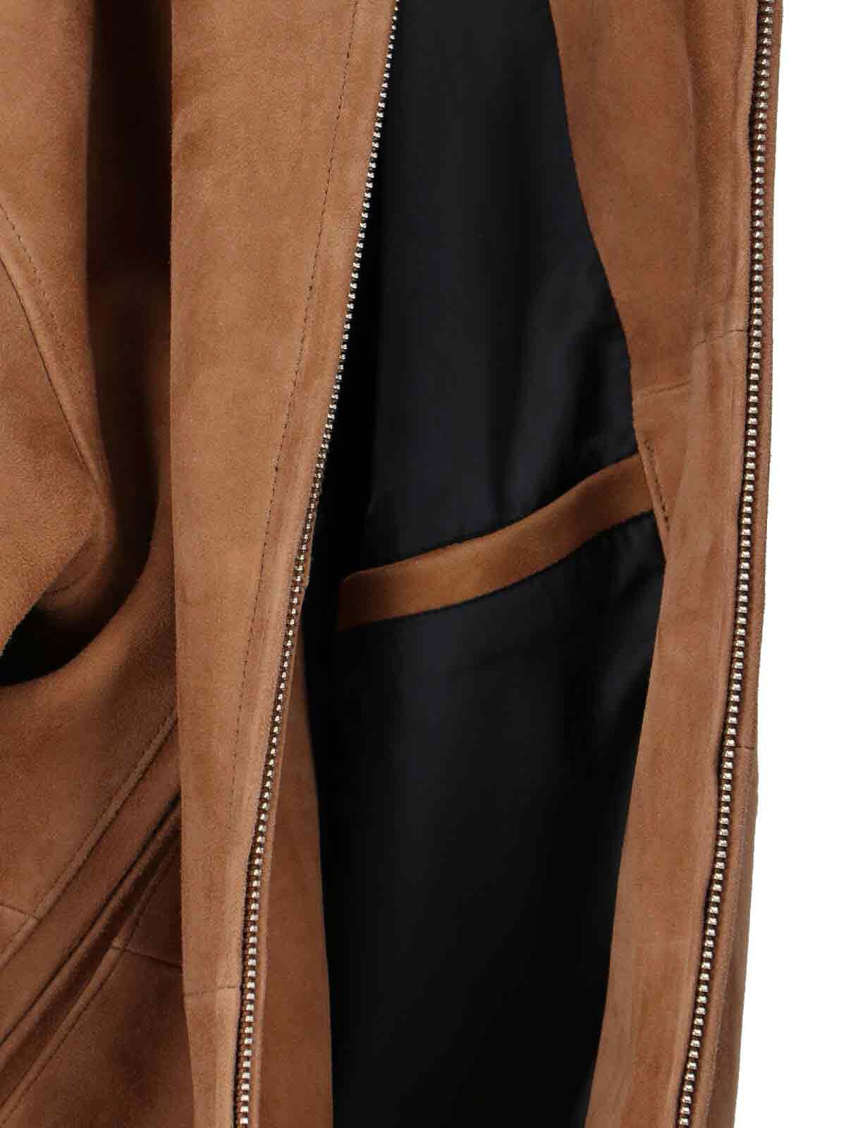 Blouson In Suede BE34LJ17CAMEL (Tonywack / レザー&ファージャケット・コート ) | Tonywack (トニーワック)(4)