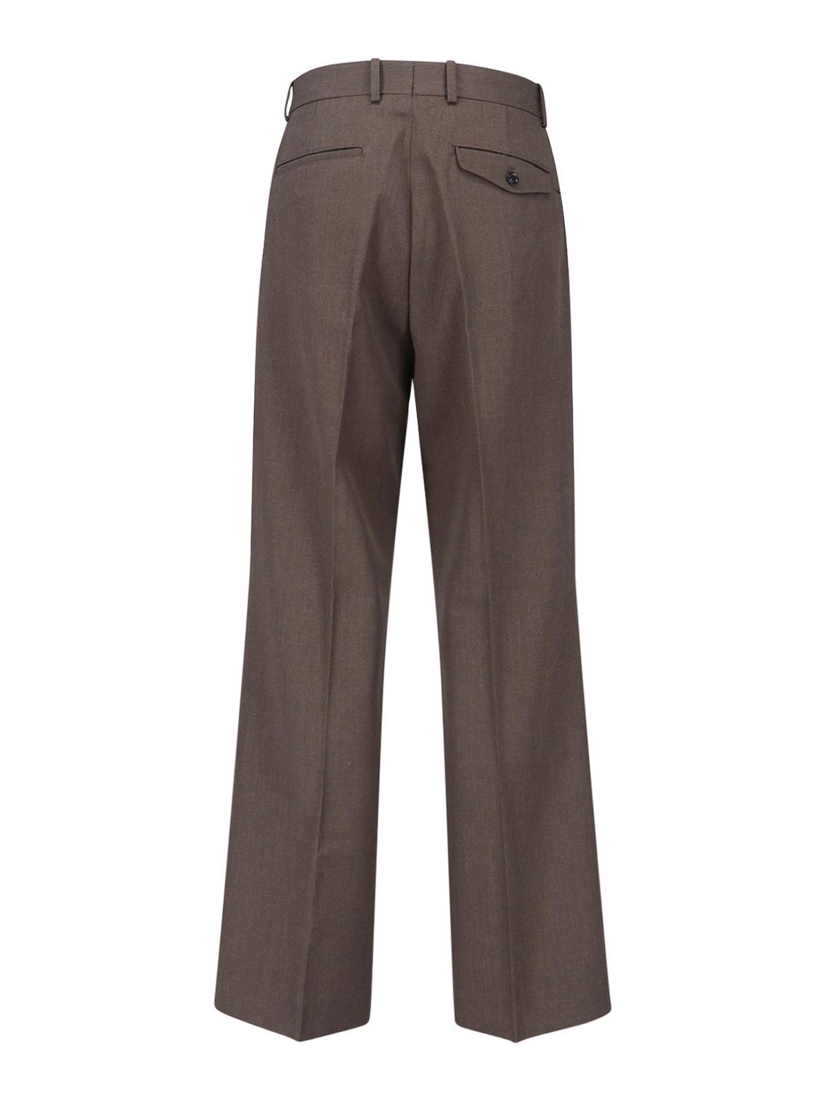Wool blend trousers BE34PT11HAZELNUT (Tonywack / パンツ ) | Tonywack (トニーワック)(1)