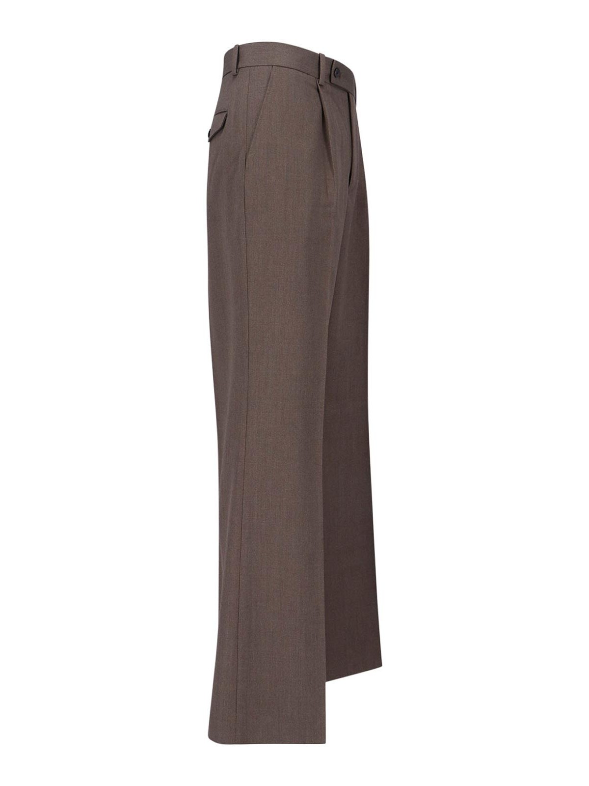 Wool blend trousers BE34PT11HAZELNUT (Tonywack / パンツ ) | Tonywack (トニーワック)(2)