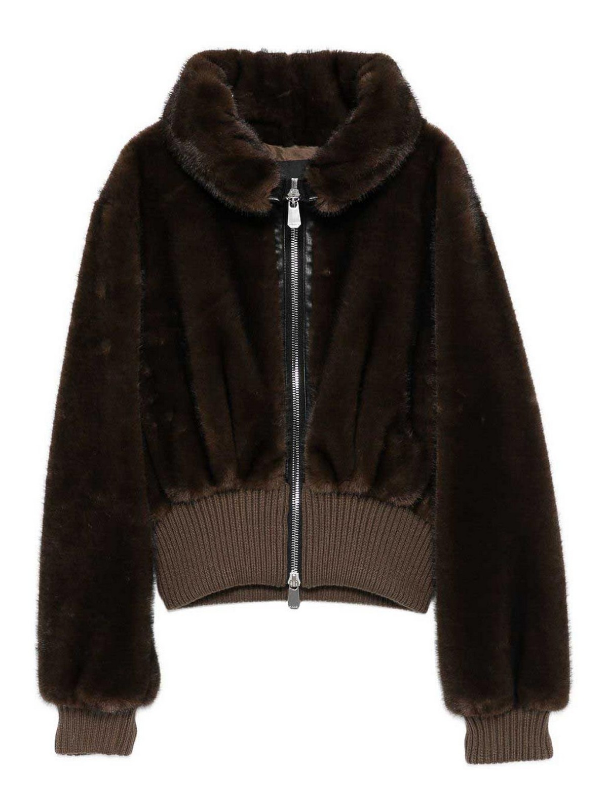 Faux Fur Bomber Jacket 105399A2PID49 (PINKO / レザー&ファージャケット・コート ) | PINKO (ピンコ)