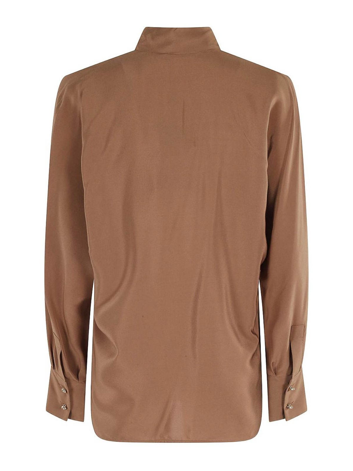 Silk Crepe De Chine Blouse 2526116051CACO041 (Max Mara Studio / シャツ・ブラウス ) | Max Mara Studio (マックスマーラ ステュディオ)(1)