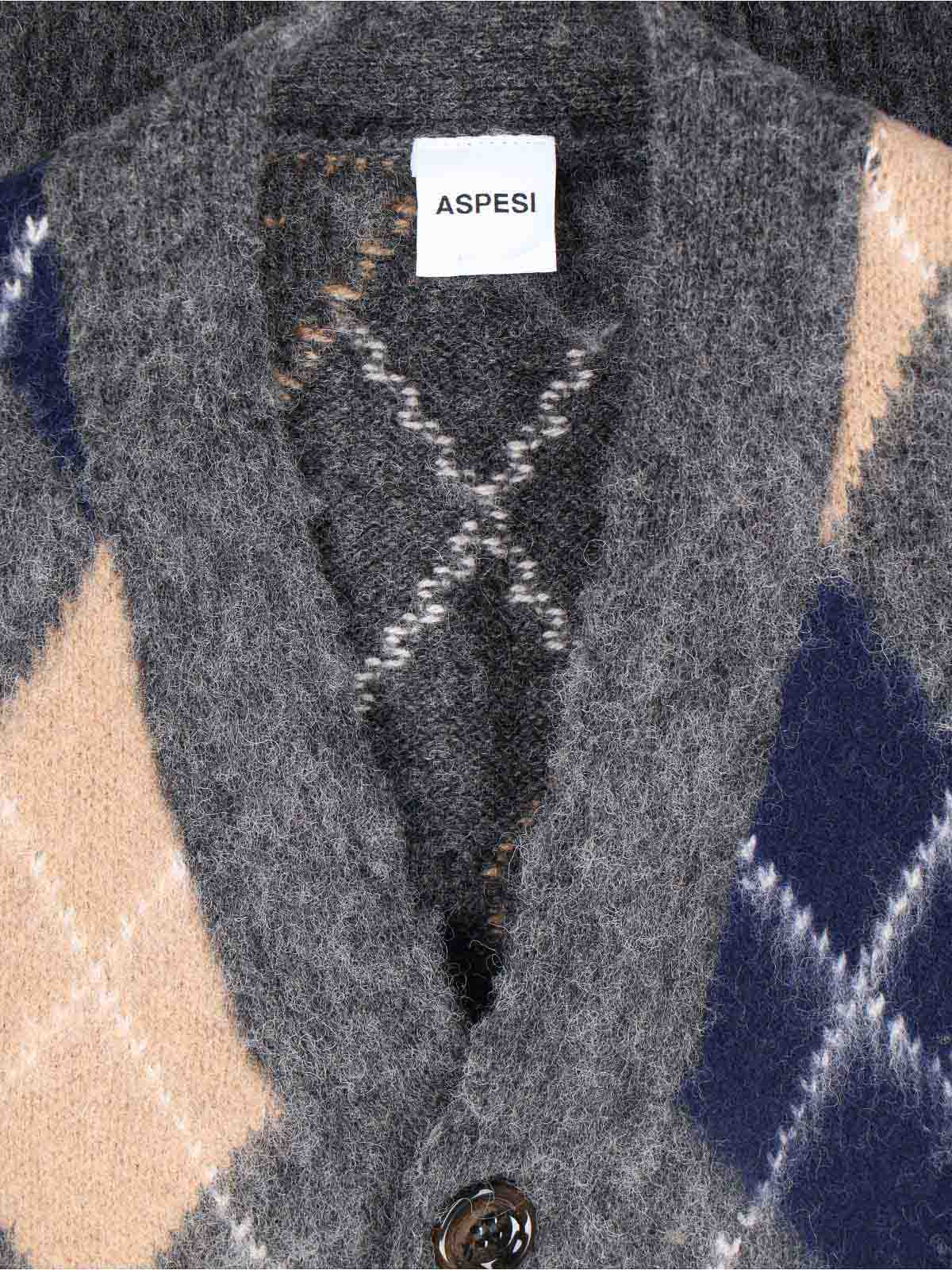 Cardigan In Lana Shetland M470516540503 (ASPESI / ニット・セーター・カーディガン ) | ASPESI (アスペジ)(2)