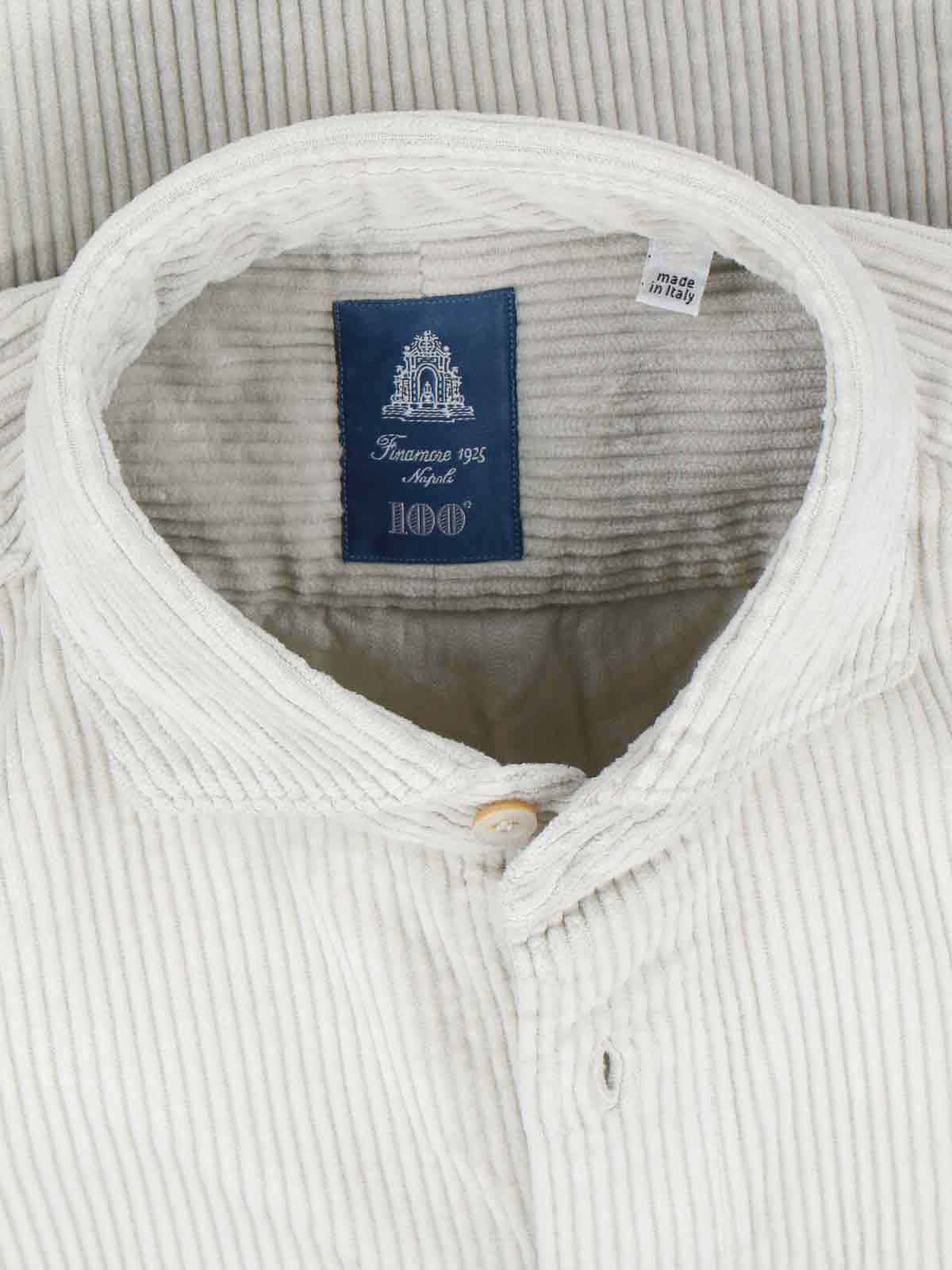 Shirt A5062GSALINATACHILLE185 (Finamore / シャツ・ブラウス ) | Finamore (フィナモレ)(2)
