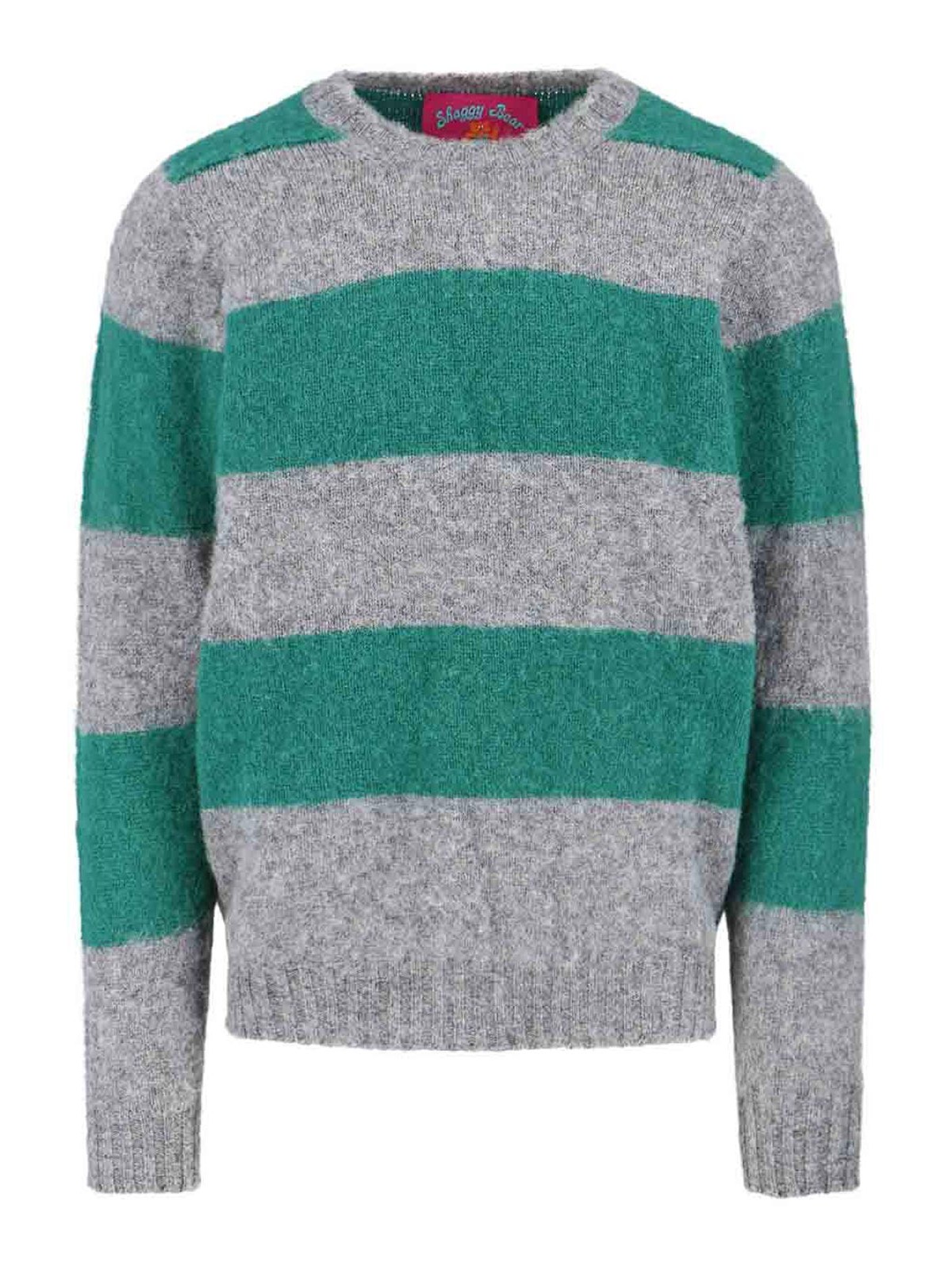 Sweater SHAGGYBEARCHUNKYSTRIPESMETALEYES (HOWLIN' / ニット・セーター・カーディガン ) | HOWLIN' (ハウリン)