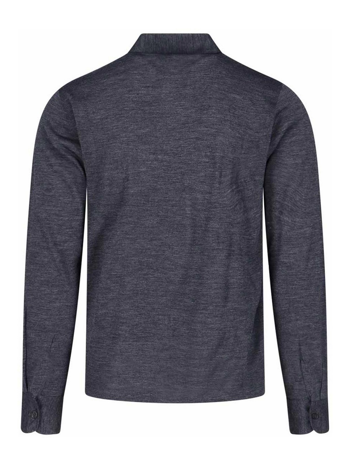 Virgin wool polo shirt 815132ZM232Z2232 (ZANONE / ポロシャツ ) | ZANONE (ザノーネ)(1)