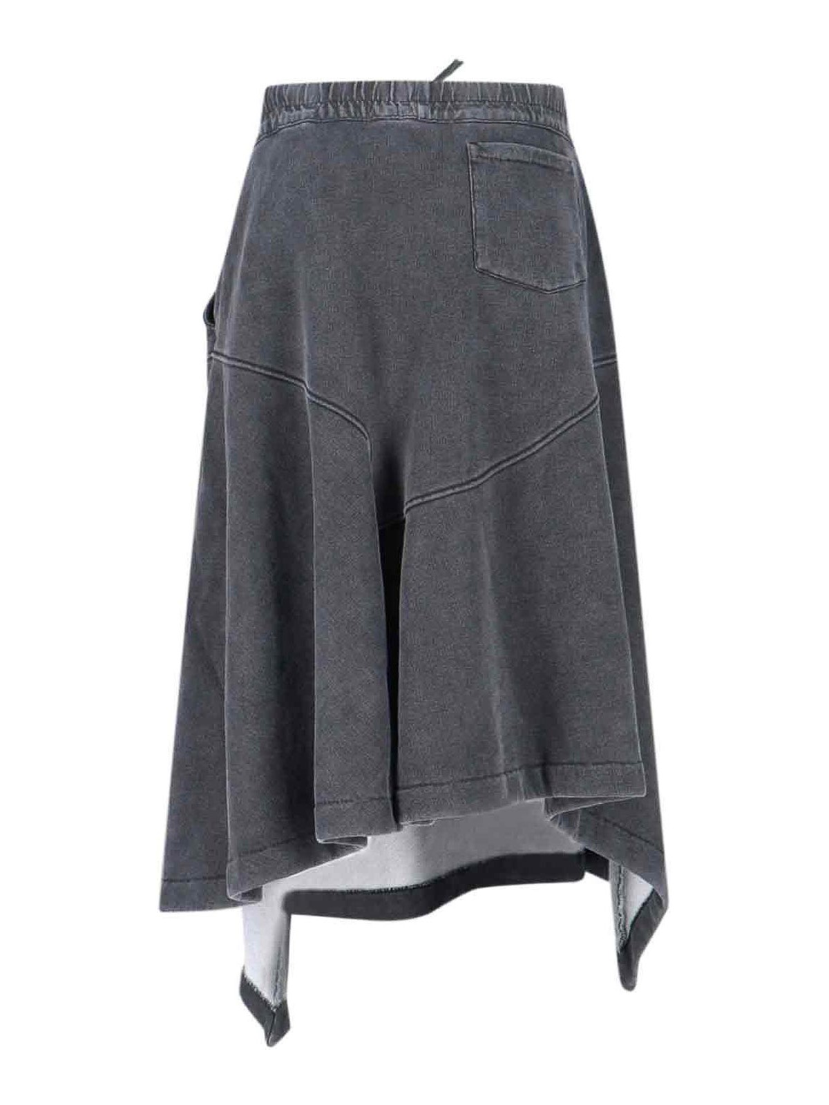 Midi skirt W4256LFBLACK1000POINTSPRINT (OUR LEGACY / スカート ) | OUR LEGACY (アワーレガシー)(1)