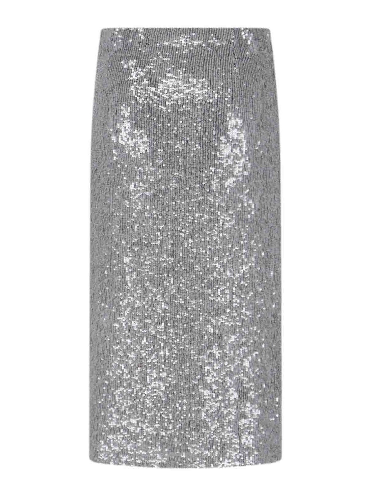 Midi Skirt With Sequins D621538020 (P.A.R.O.S.H. / スカート ) | P.A.R.O.S.H. (パロッシュ)(1)