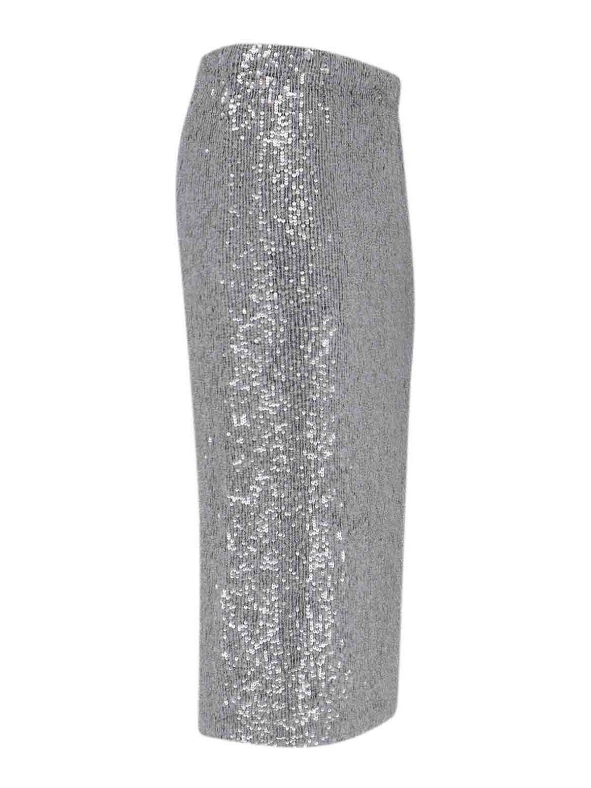 Midi Skirt With Sequins D621538020 (P.A.R.O.S.H. / スカート ) | P.A.R.O.S.H. (パロッシュ)(2)