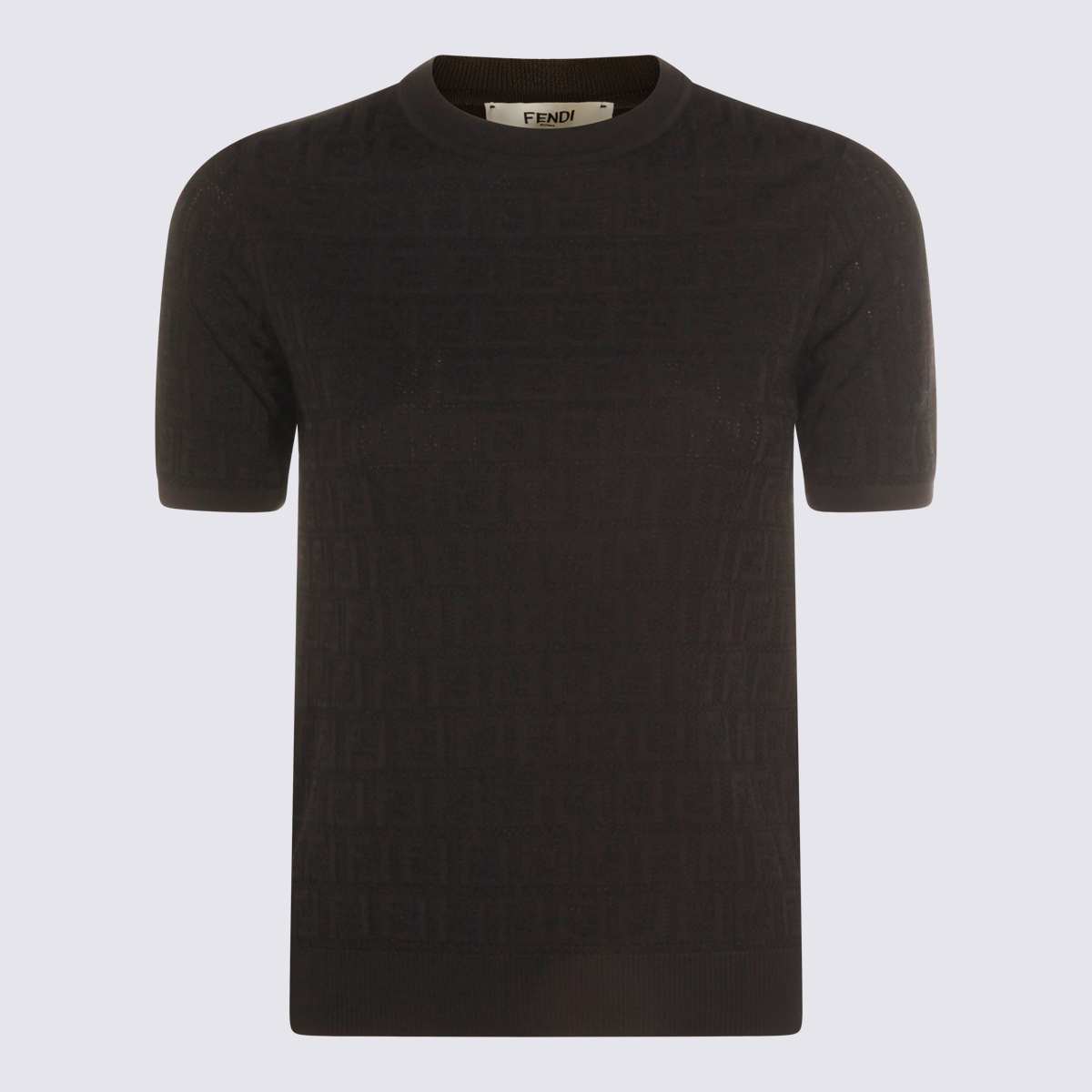 Fendi Sweaters Black FZXD57AUZRF0GME (FENDI / ニット・セーター・カーディガン ) | FENDI (フェンディ)