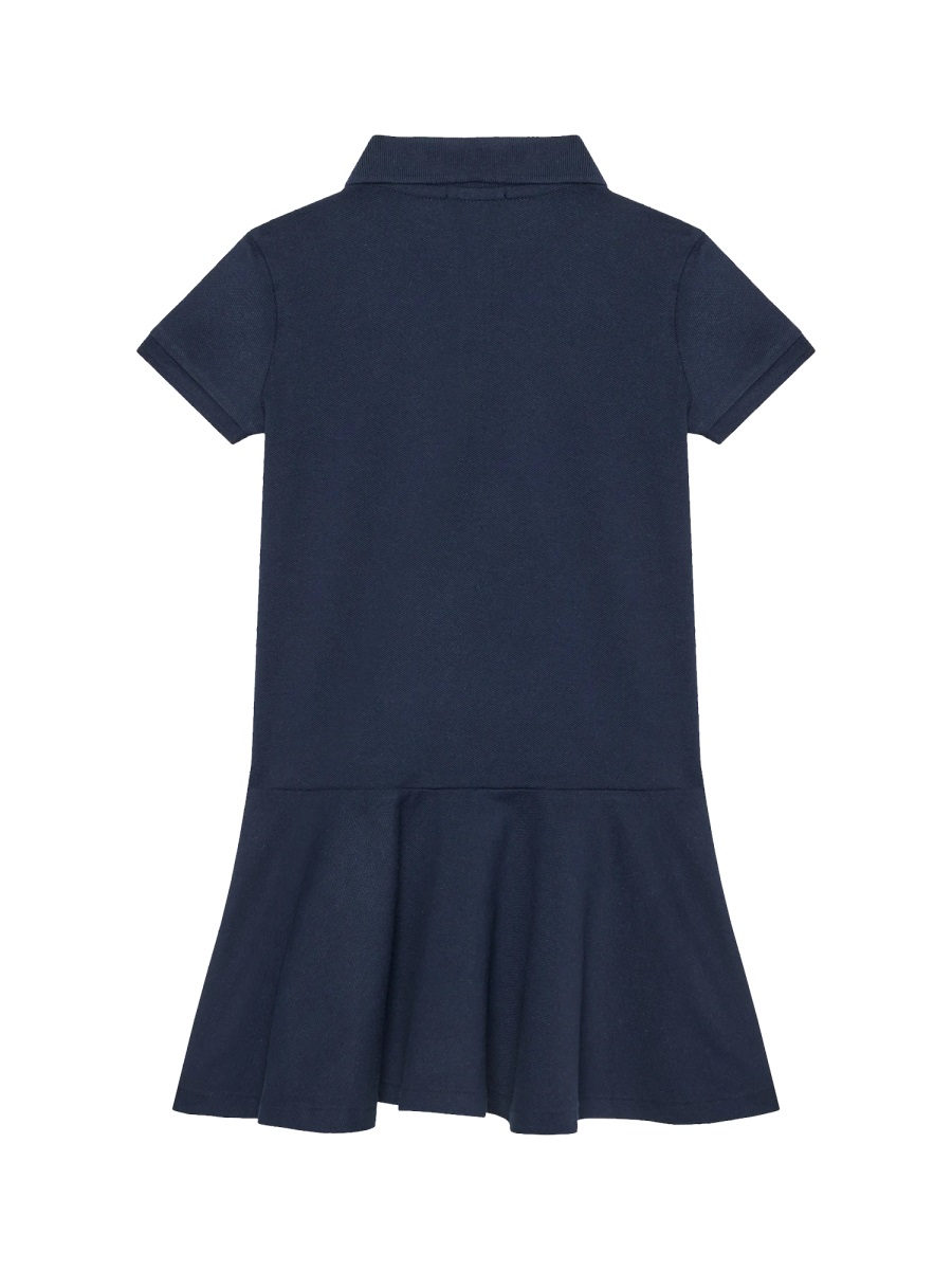 POLO SHIRT DRESS WITH LOGO 312624740K001FRENCHNAVY (Polo Ralph Lauren / ワンピース・ドレス・オールインワン ) | Polo Ralph Lauren (ポロ ラルフ ローレン)(1)