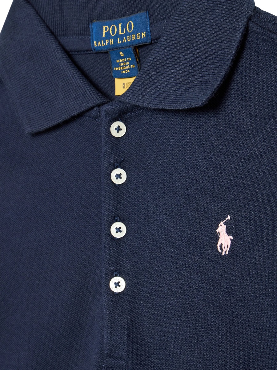 POLO SHIRT DRESS WITH LOGO 312624740K001FRENCHNAVY (Polo Ralph Lauren / ワンピース・ドレス・オールインワン ) | Polo Ralph Lauren (ポロ ラルフ ローレン)(2)
