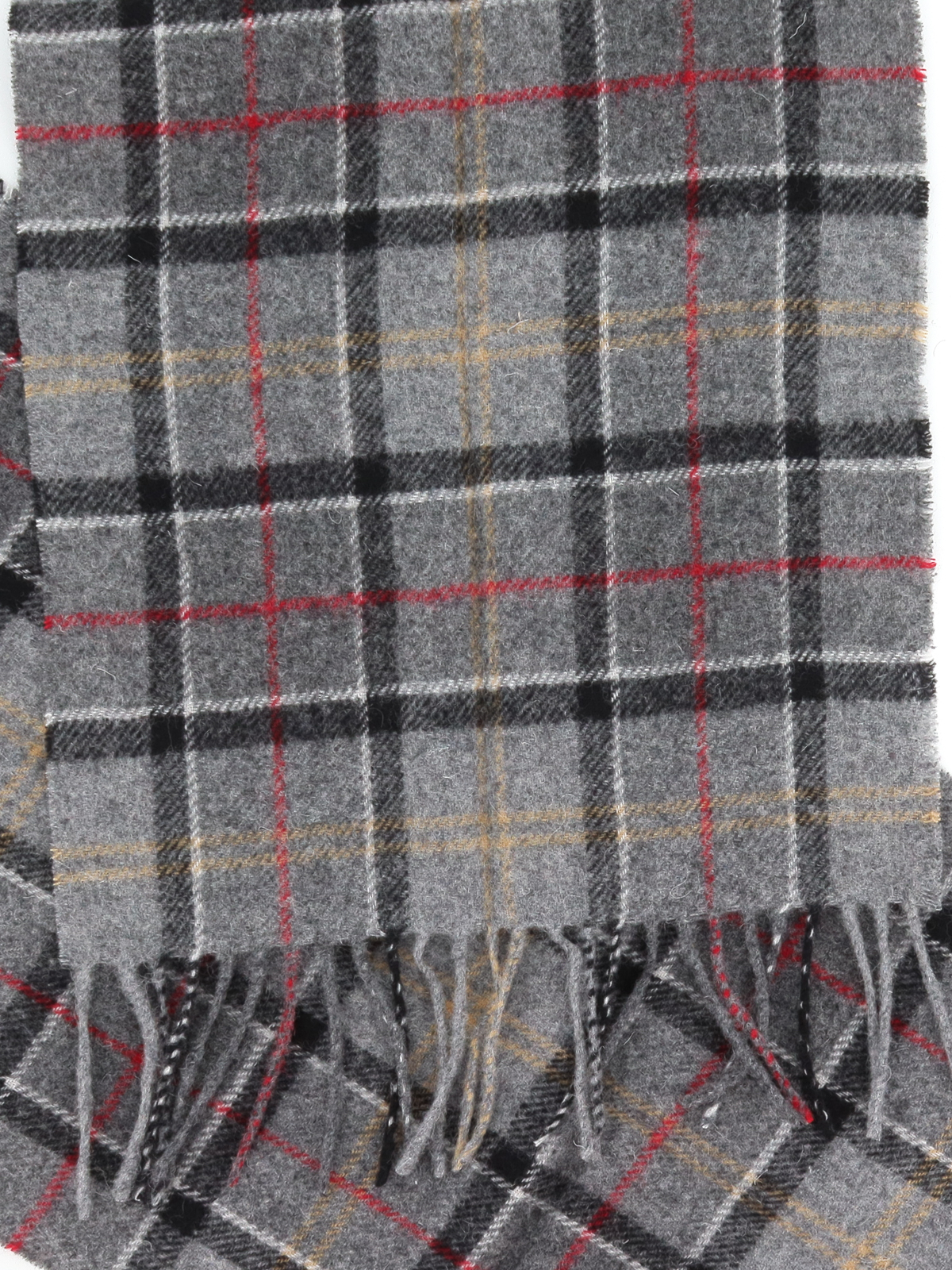 Grey Tartan wool scarf USC0001TN71 (Barbour / スカーフ・マフラー ) | Barbour (バブアー)(2)