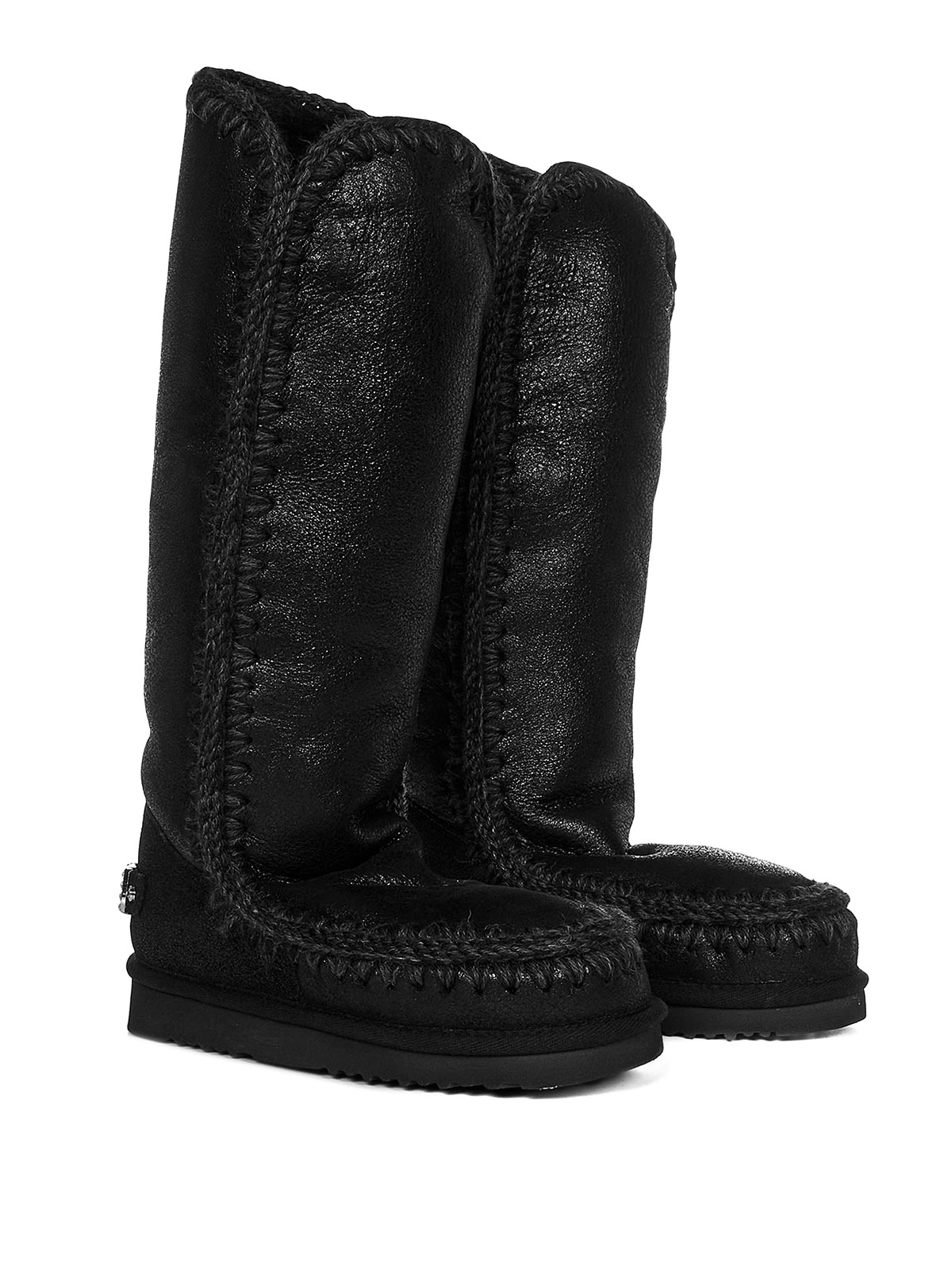 Leather slip-on boots MUFW101052BCBKG (mou / ブーツ ) | mou (ムー)(1)