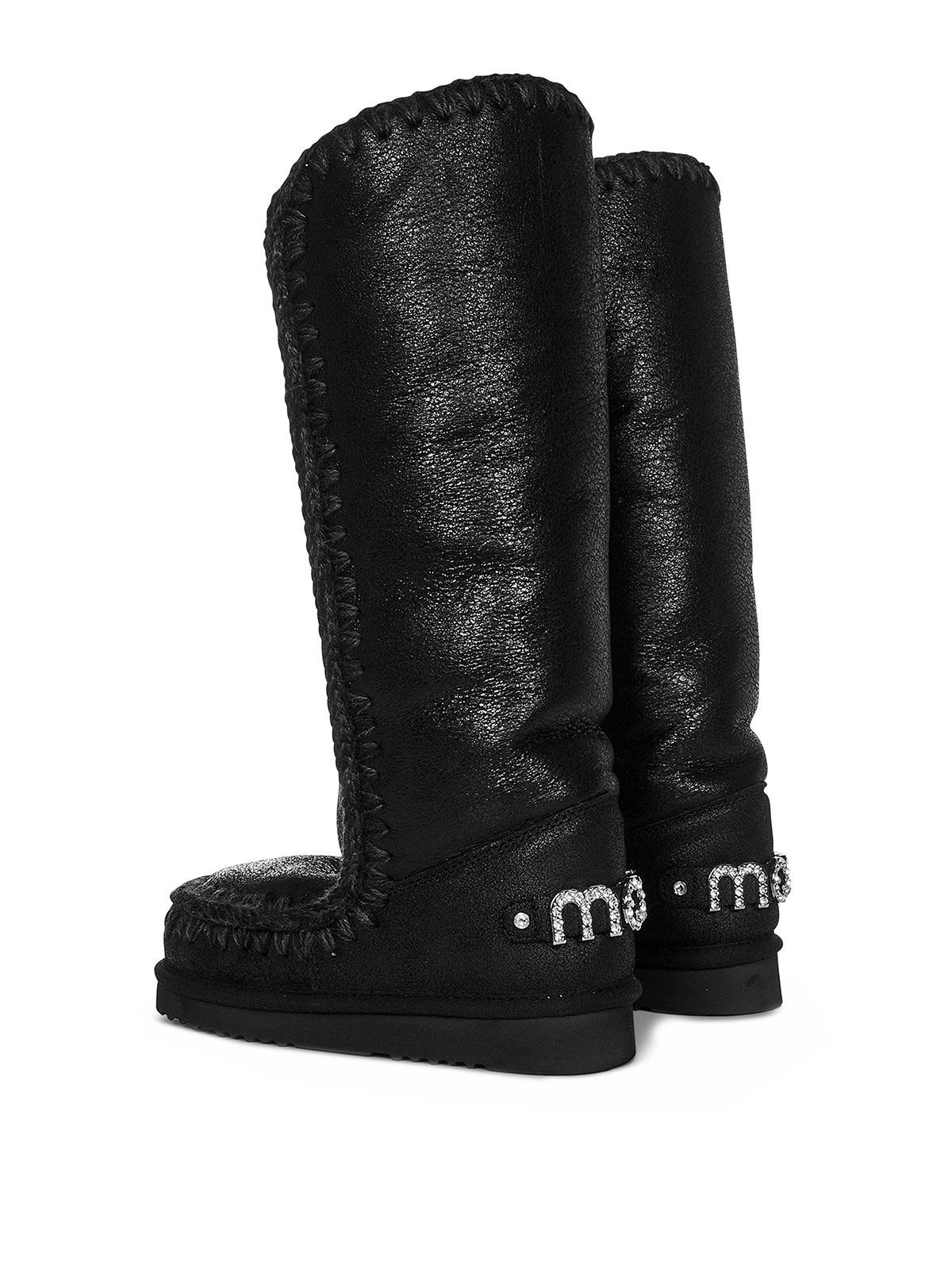 Leather slip-on boots MUFW101052BCBKG (mou / ブーツ ) | mou (ムー)(2)