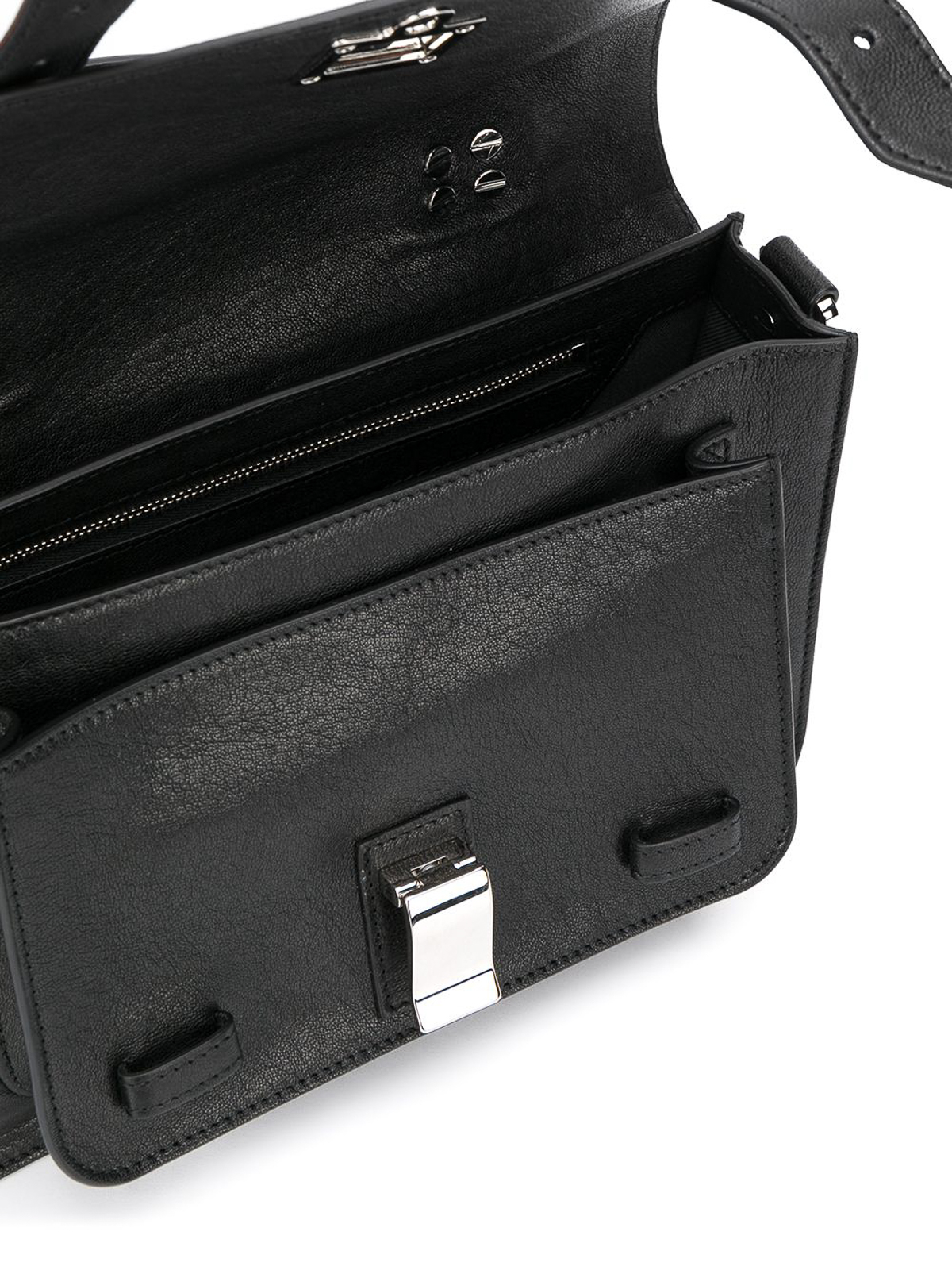 Leather flap front bag with metal tab closure H00091L001P0000 (Proenza Schouler / ハンドバッグ・ショルダーバッグ ) | Proenza Schouler (プロエンザ スクーラー)(2)